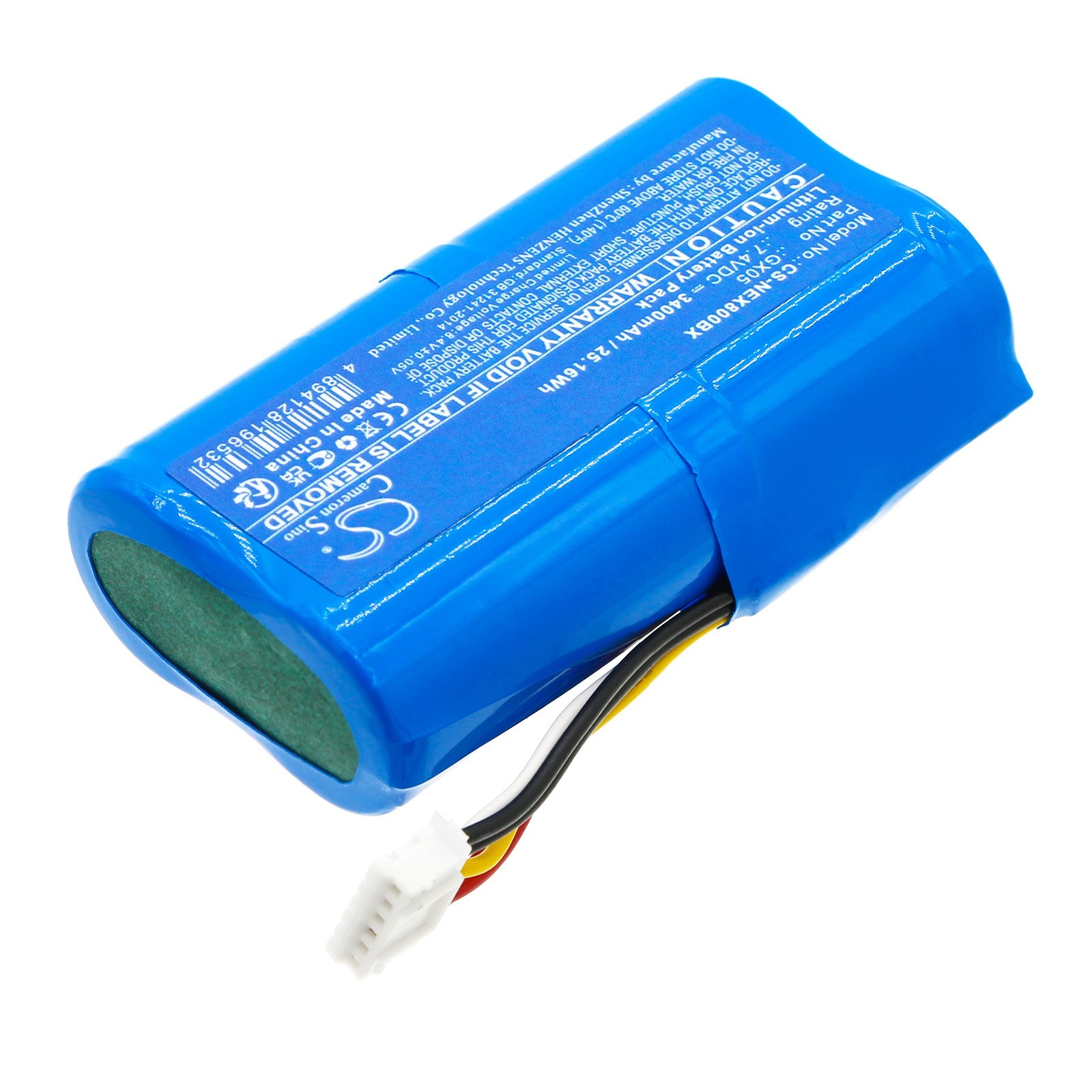 BATTERIE 3400mAh Type GX05 WHB02-2600 (6 Pin) For NEXGO N86, WizarPOS Wizar Q2