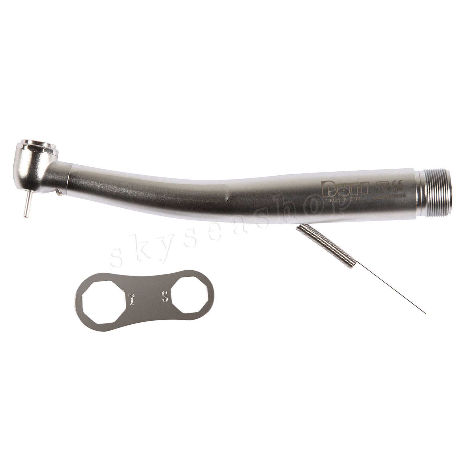 Dental Fiber Optic LED E-generator high speed handpiece Turbine 2 Holes Borden
