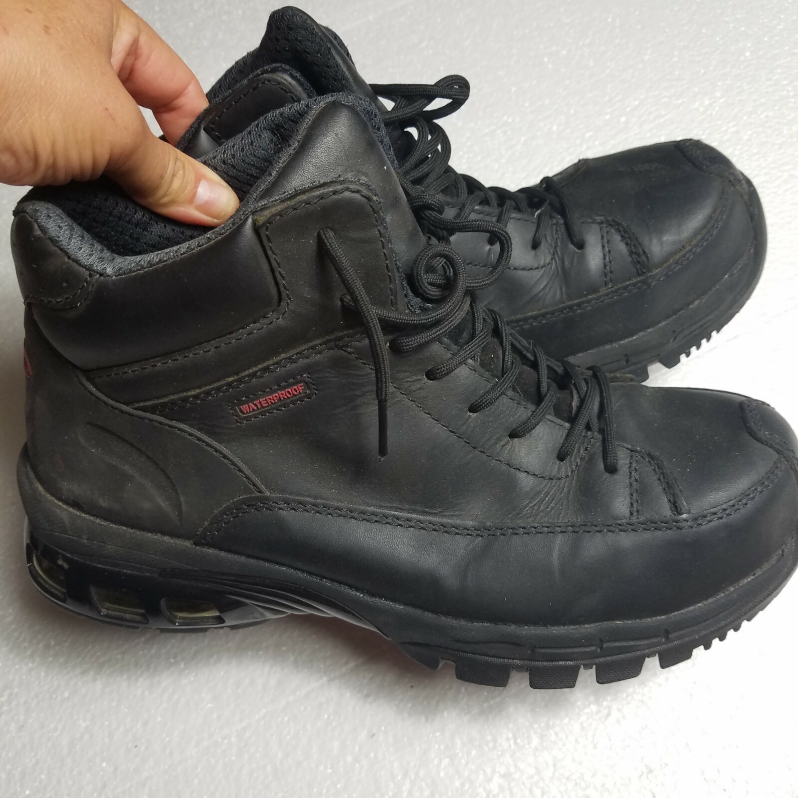 Avenger Safety Footwear A7248-W Work Boots Black,Composite,Pr