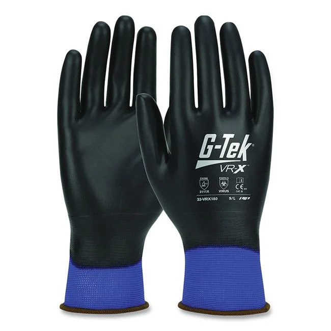 112-33-VRX180-XL G-Tek VR-X Full Coated PU Foam Gloves – Extra Large