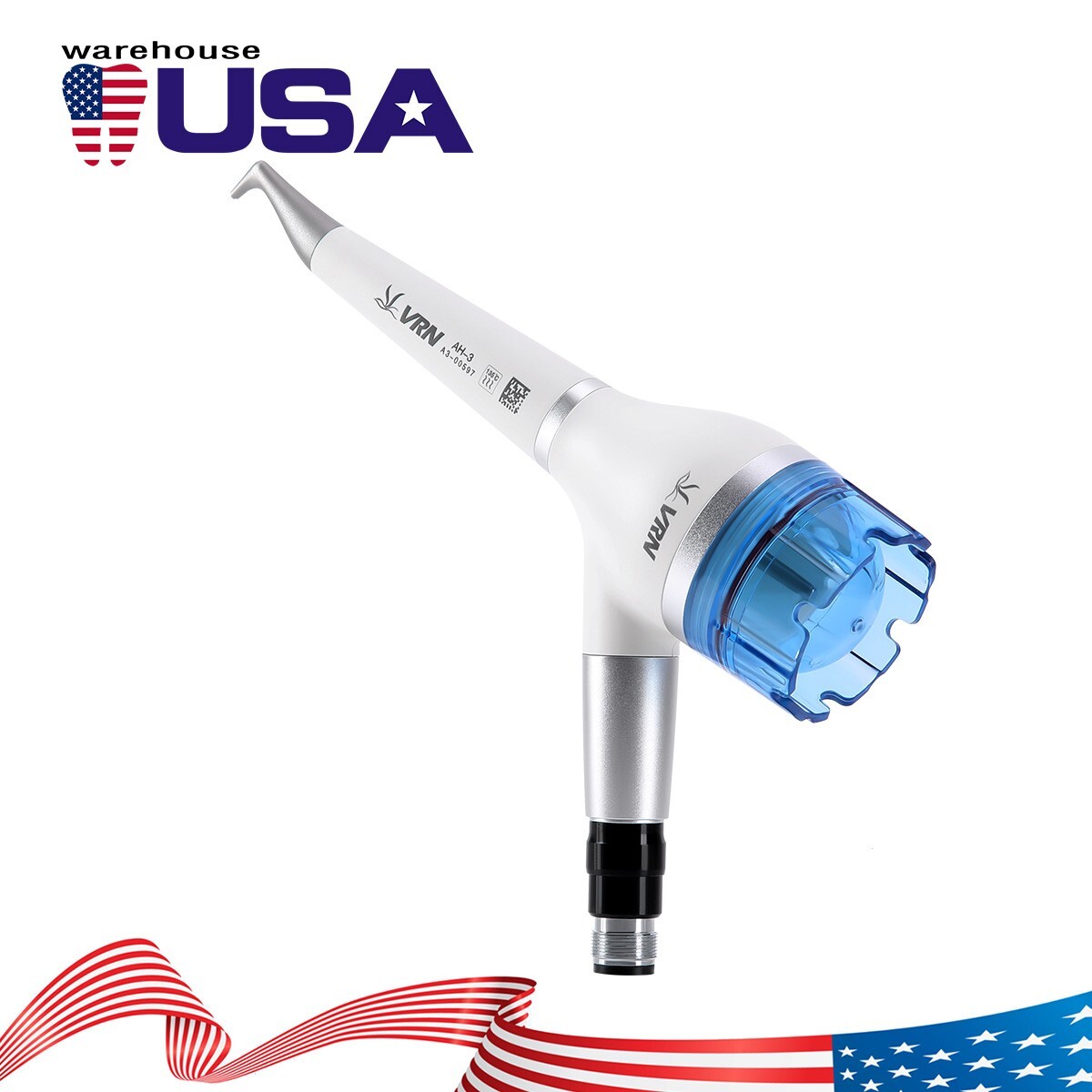 Cavitron Dental Ultrasonic Scaler fit EMS + LED Handpiece+Tips VRN-DA10