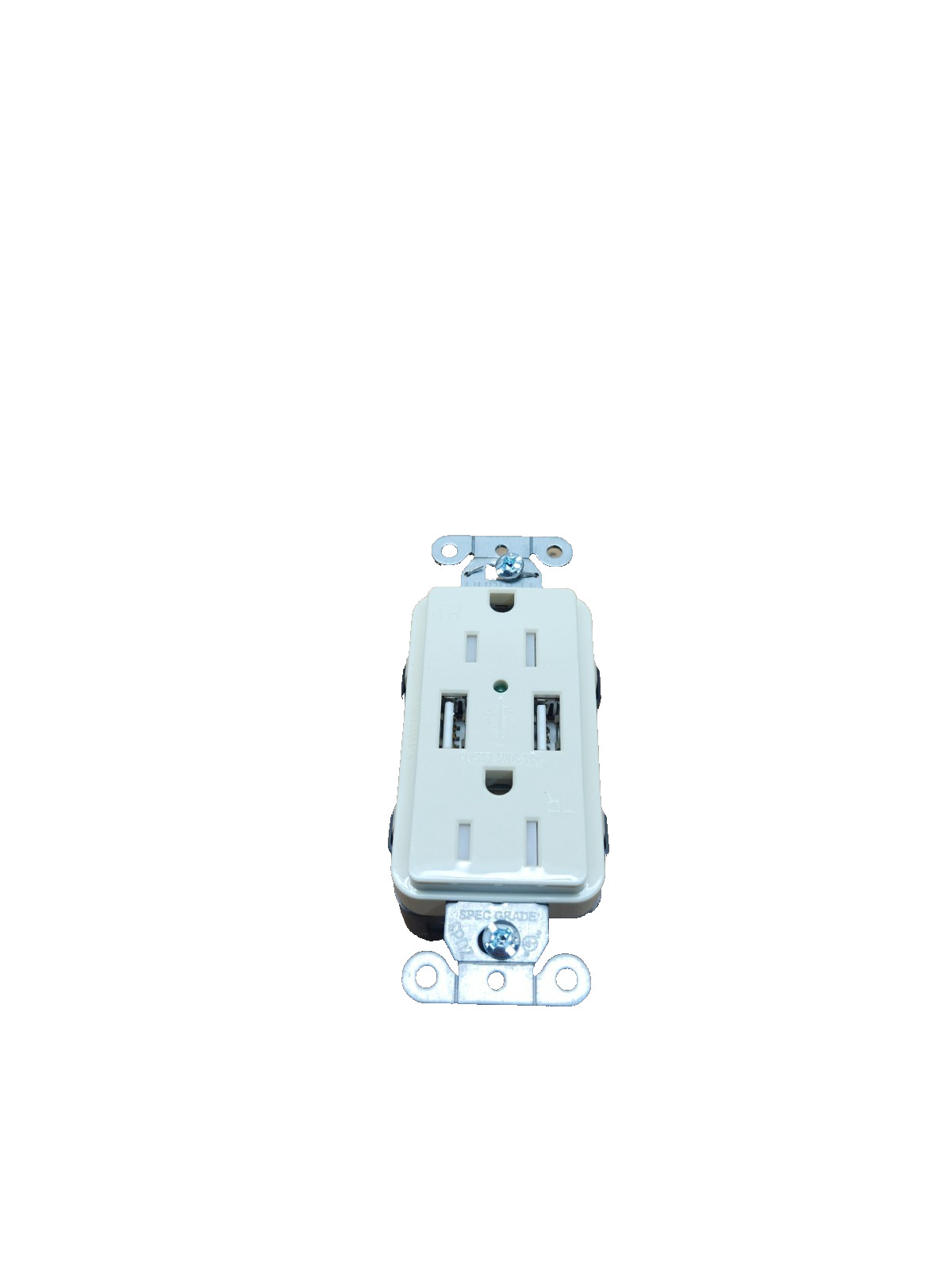 NEW IN BOX QTY 10 HUBBELL USB Charger/Tamper-Resistant Receptacle USB15X2LA