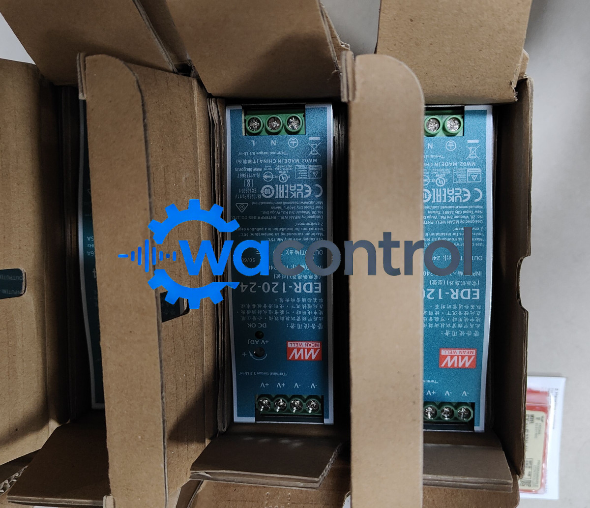 EDR-120-24 120W 24VDC 5Amp Industrial DIN Rail Power Supplies 24V 120W Silver