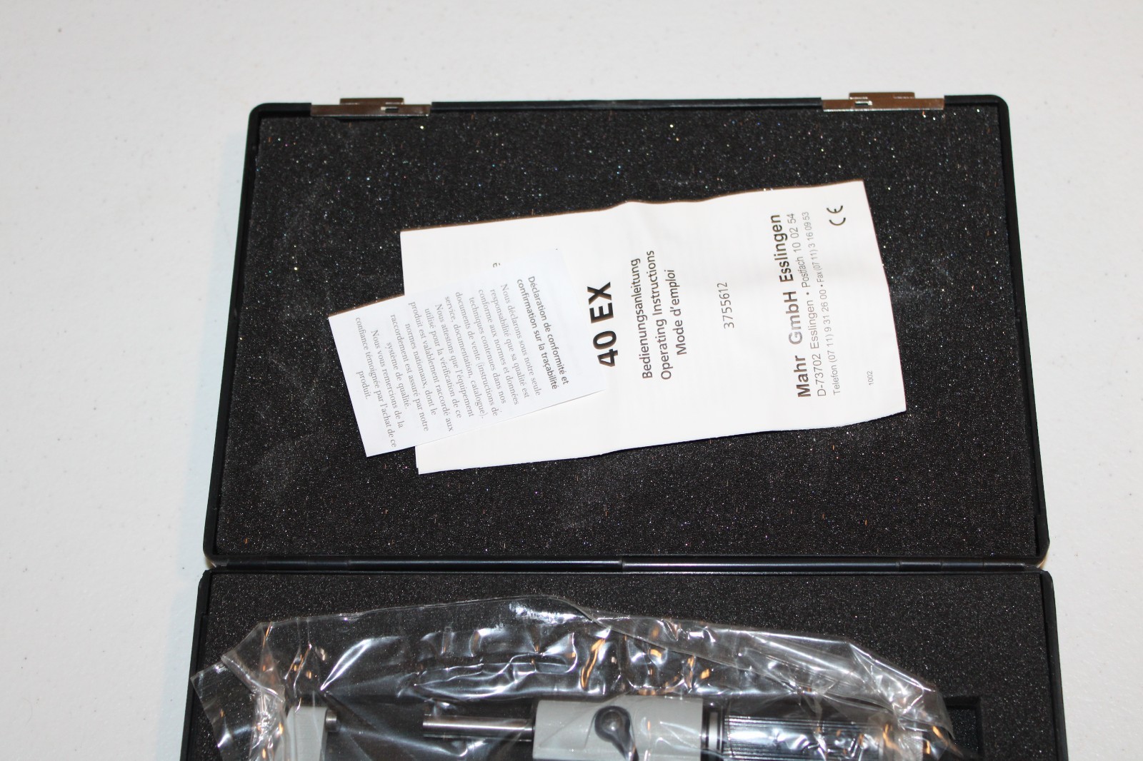Mahr Federal 40EX 4150581 Digital Micrometer; 1–2″ Range NEW