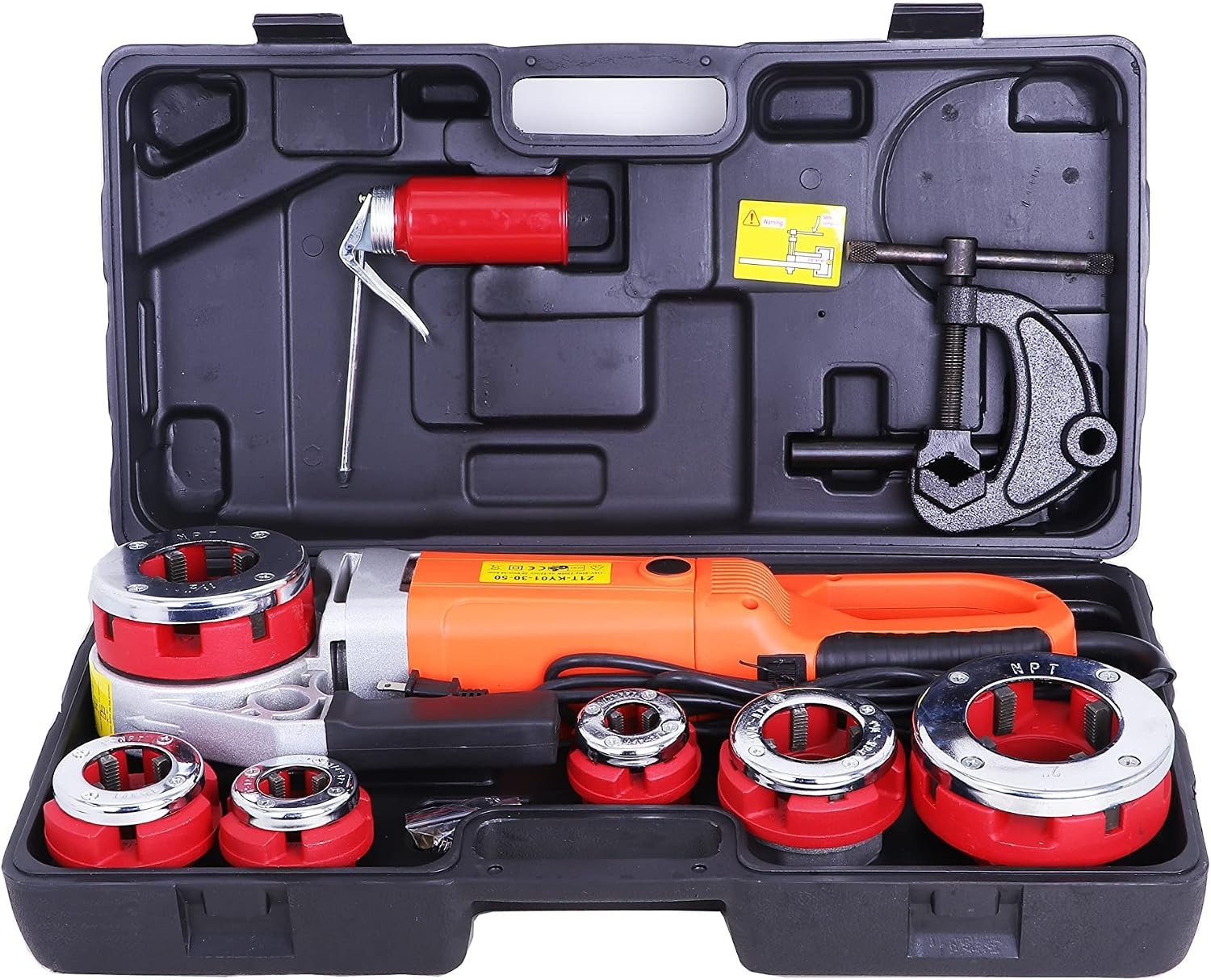 High-Efficiency Electric Pipe Threading Machine for Galvanized & Iron Pipes