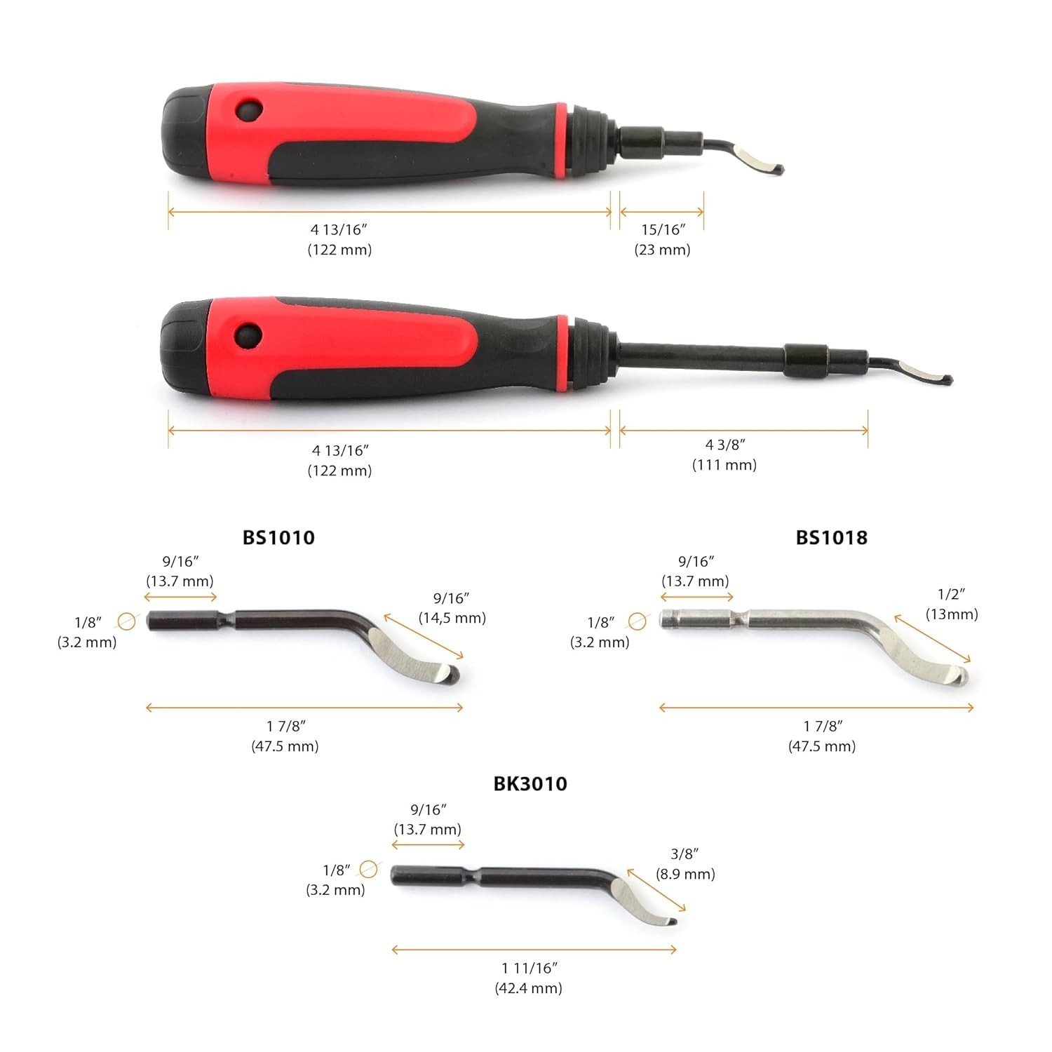 AFA Tooling Deburring Countersink Reamer Tool with 15 Blade for PVC Copper Resin