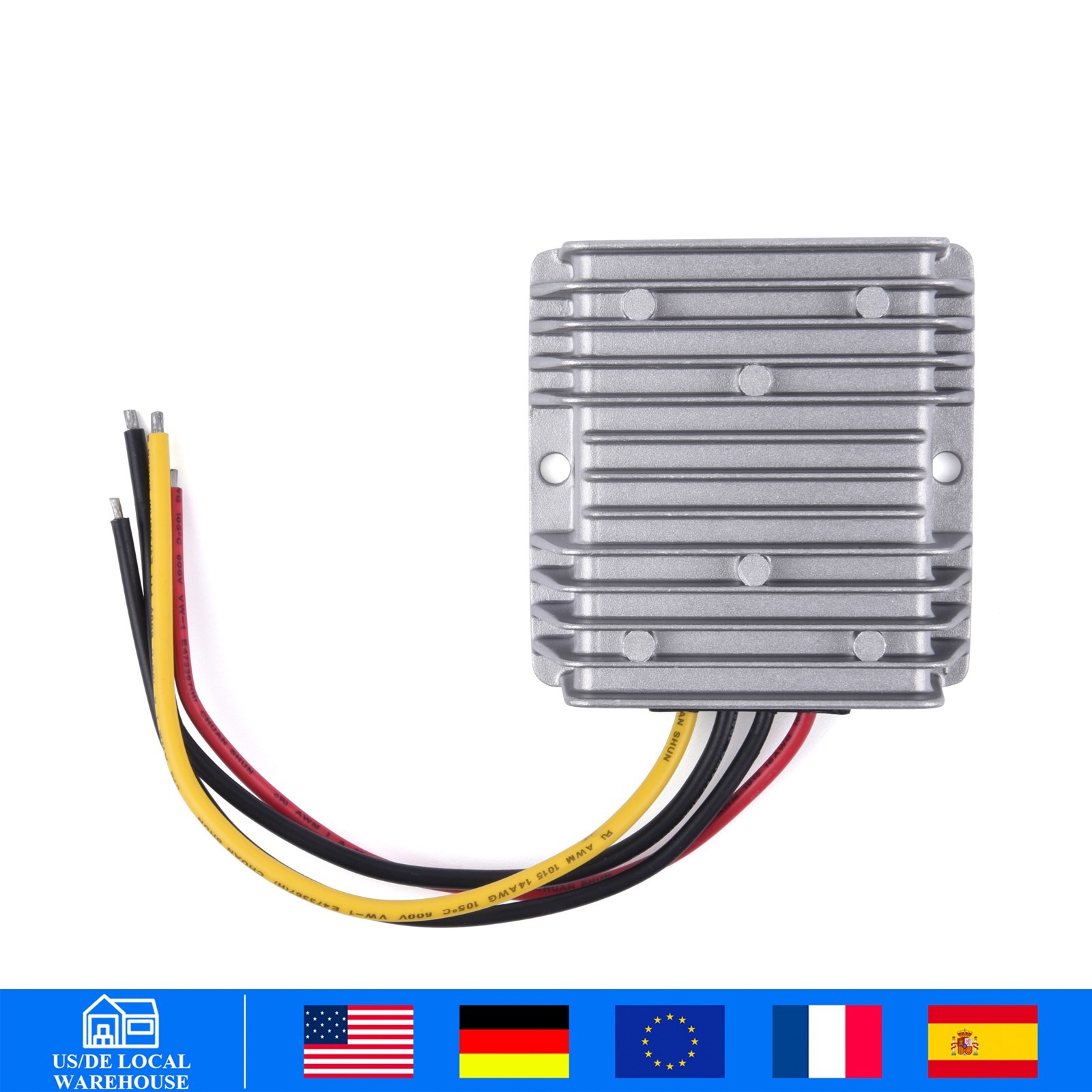 30A DC 12V 24V to 6V/7.5V Power Converter Buck Regulator Step Down Voltage