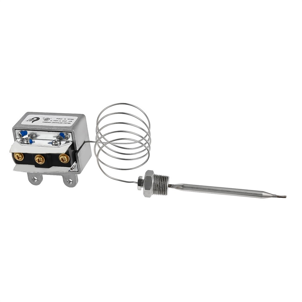 1Pcs 3/8-18NPT Gas Fryer Thermostat with 31.5Inch Wire for American Range Fryer