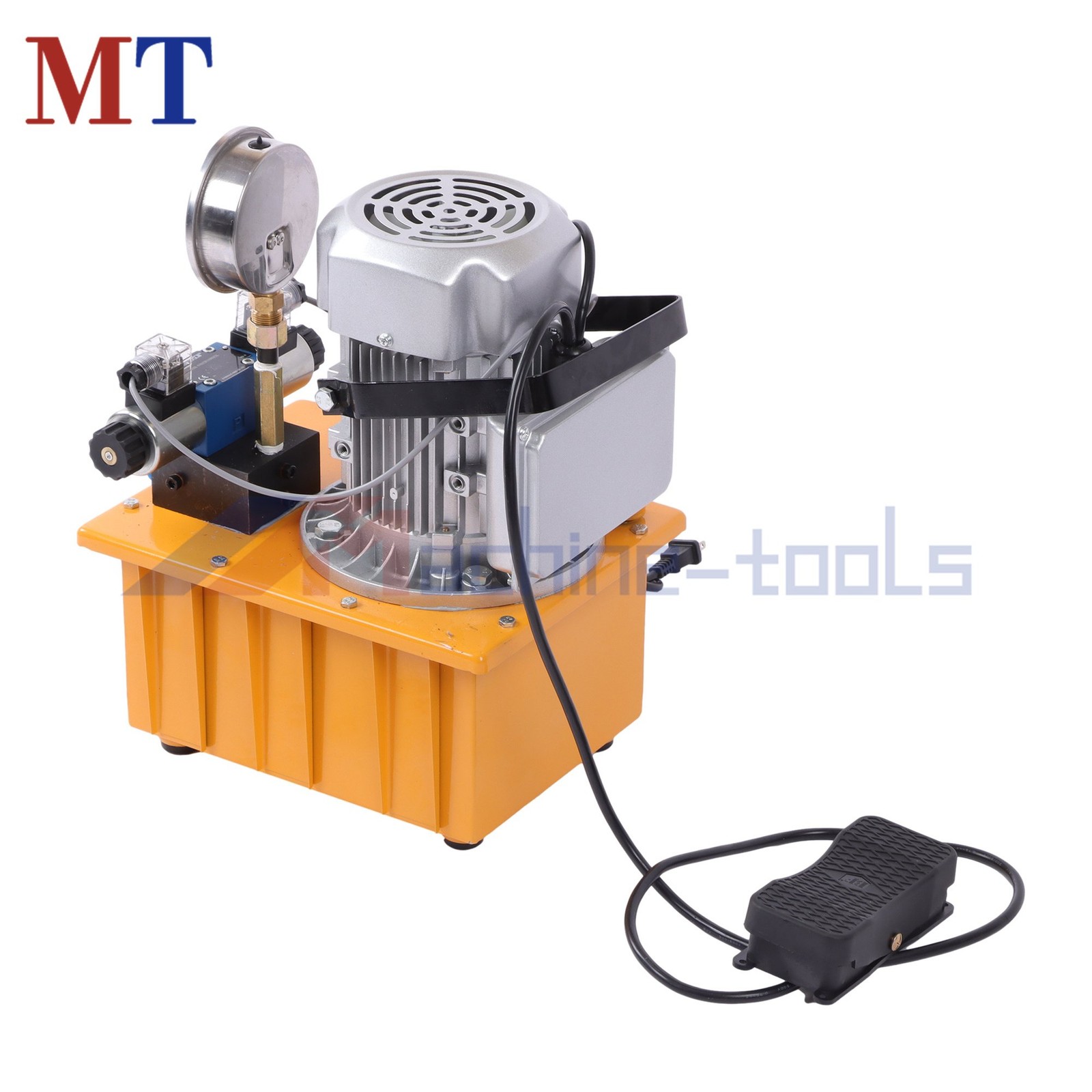 8L Solenoid Hydraulic Pump 10000 PSI Double Acting 0.7L/min