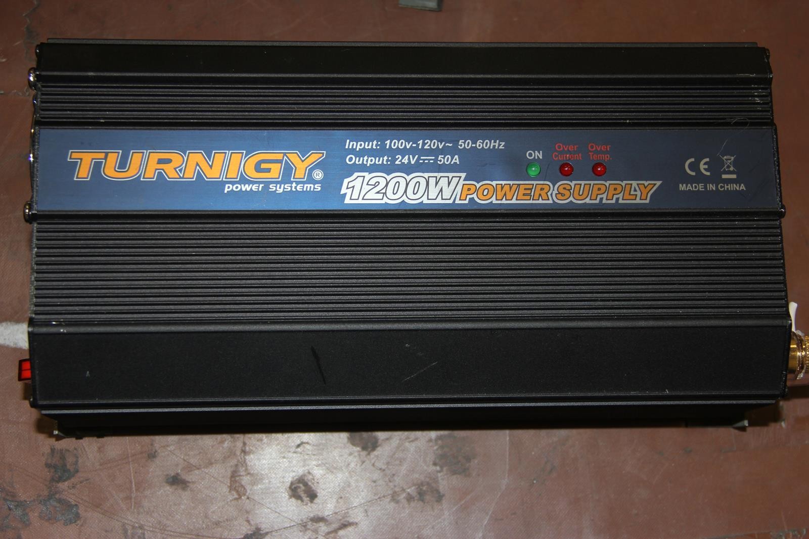 TURNIGY 1200W DC Power Supply 24V 50A Output 100-120V Input