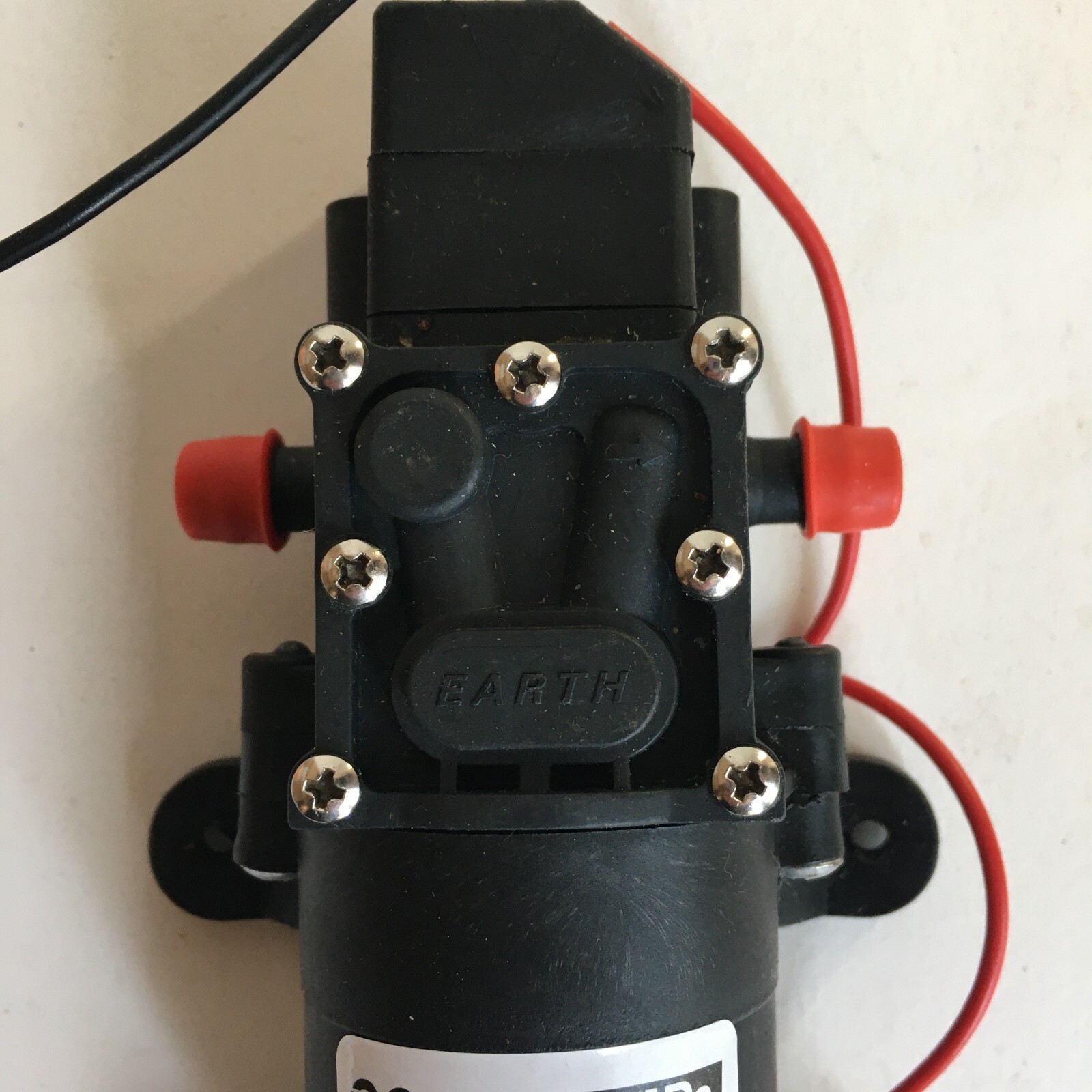 DC 12V Diaphragm Pump 60W 5 L/Min 0.8 MPA Self Priming Good Pumps Rohs Motor