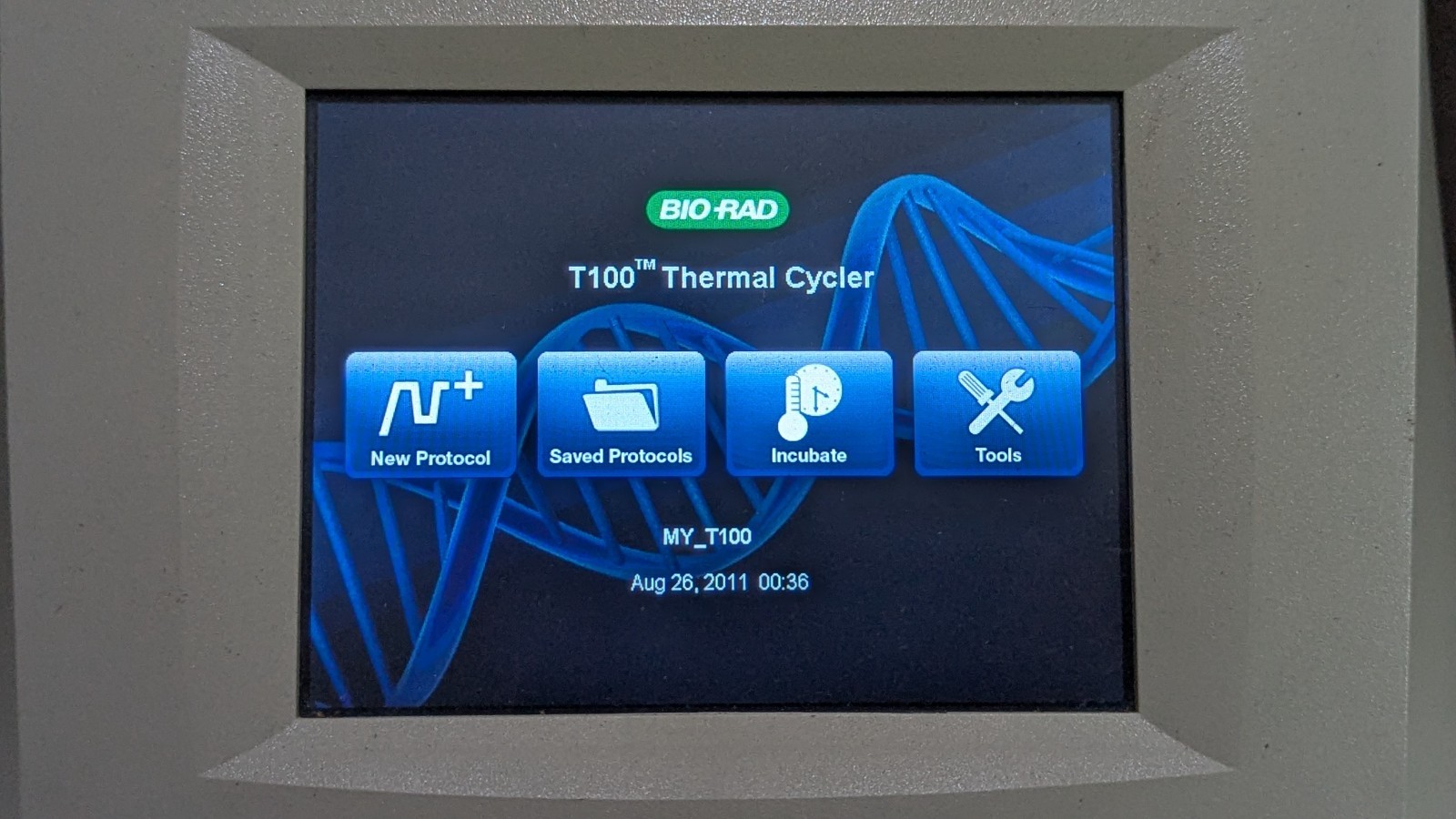 Bio-Rad T100 Thermal Cycler 96 Well Block – No Accessories – Tested + Works
