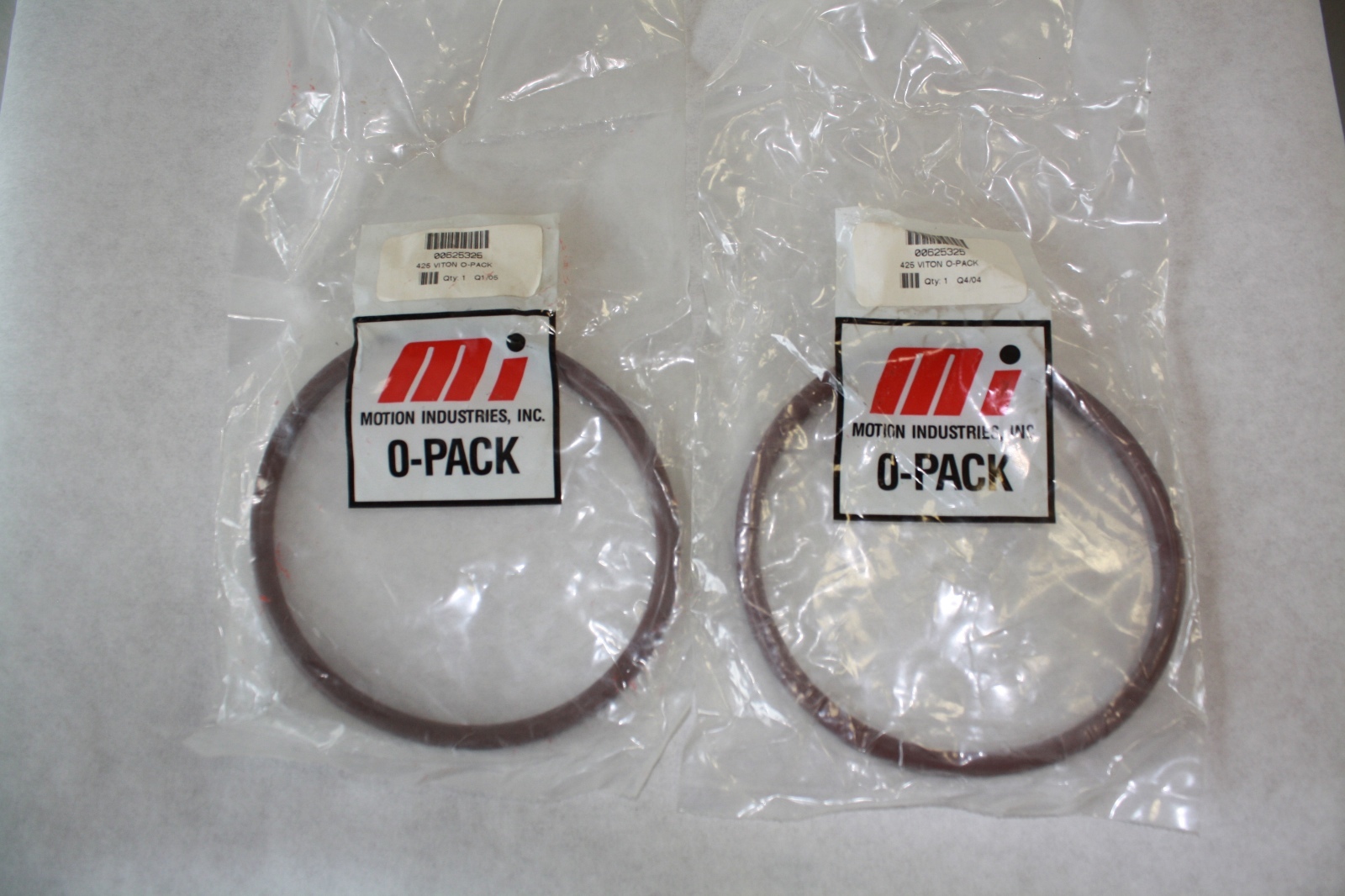 (2) MOTION INDUSTRIES VITRON 425 O’RING