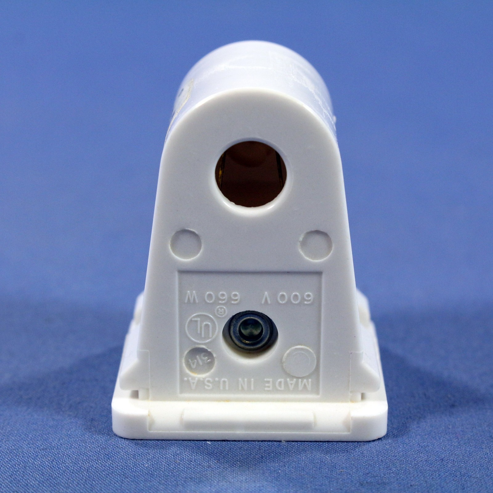 Eagle 2506W Stationary SlimLine Fluorescent Lampholder Light Socket 660W 600V