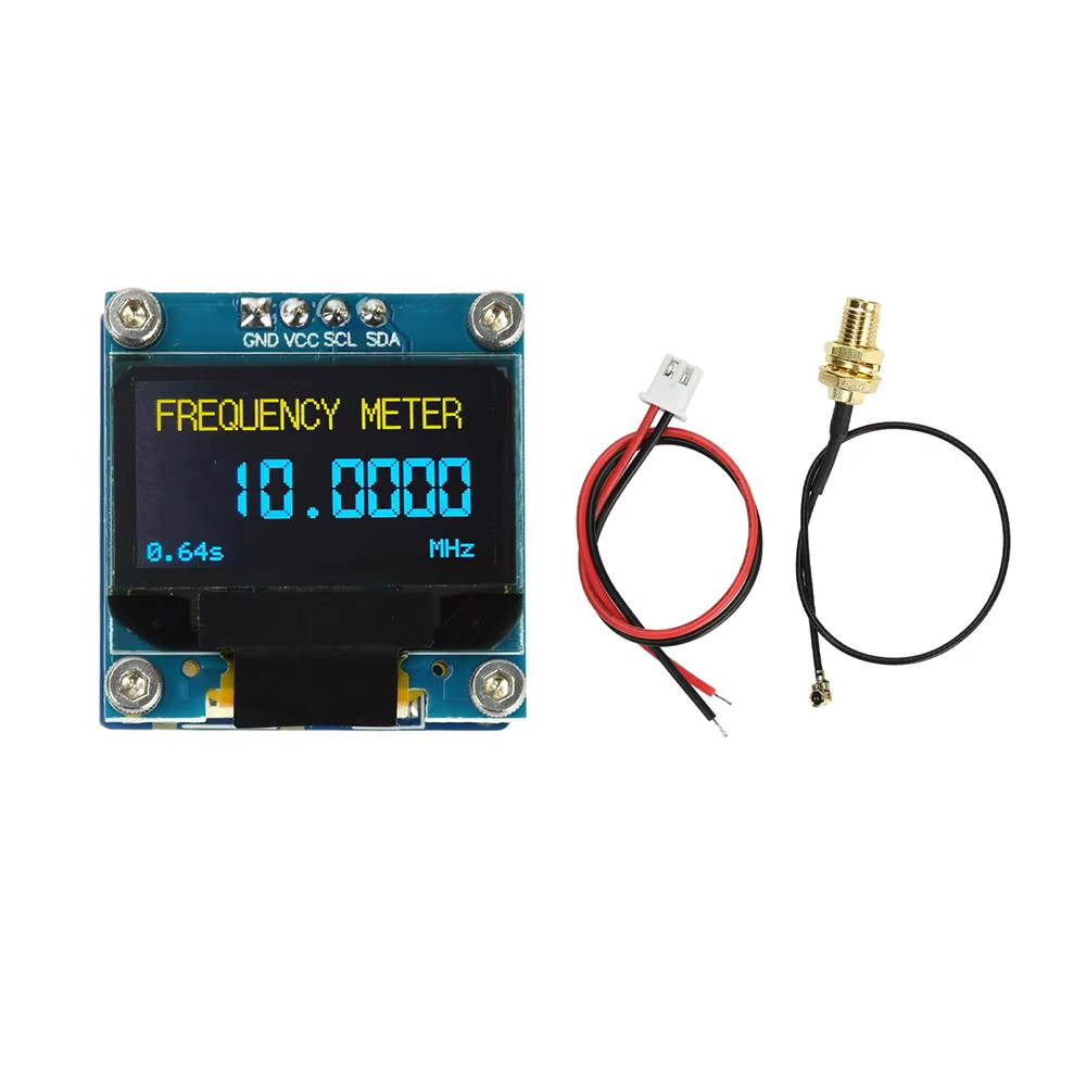 1Khz-100Mhz Frequency Meter 0.96-inch OLED Frequency Display Frequency Counter