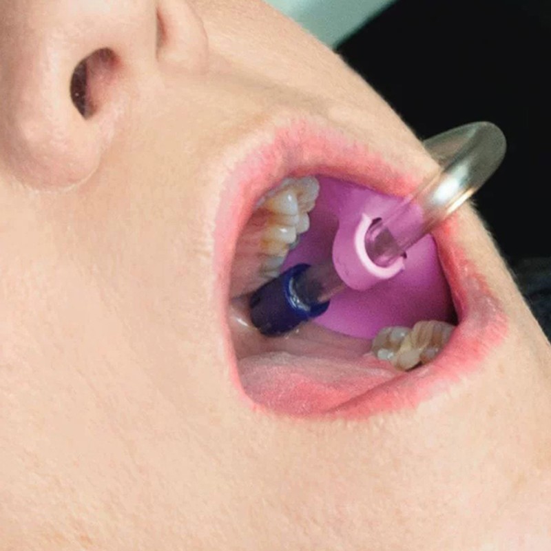 50pcs/Bag Dental Suction Tube Holder Tube Saliva Ejector HVE Tube Positioner