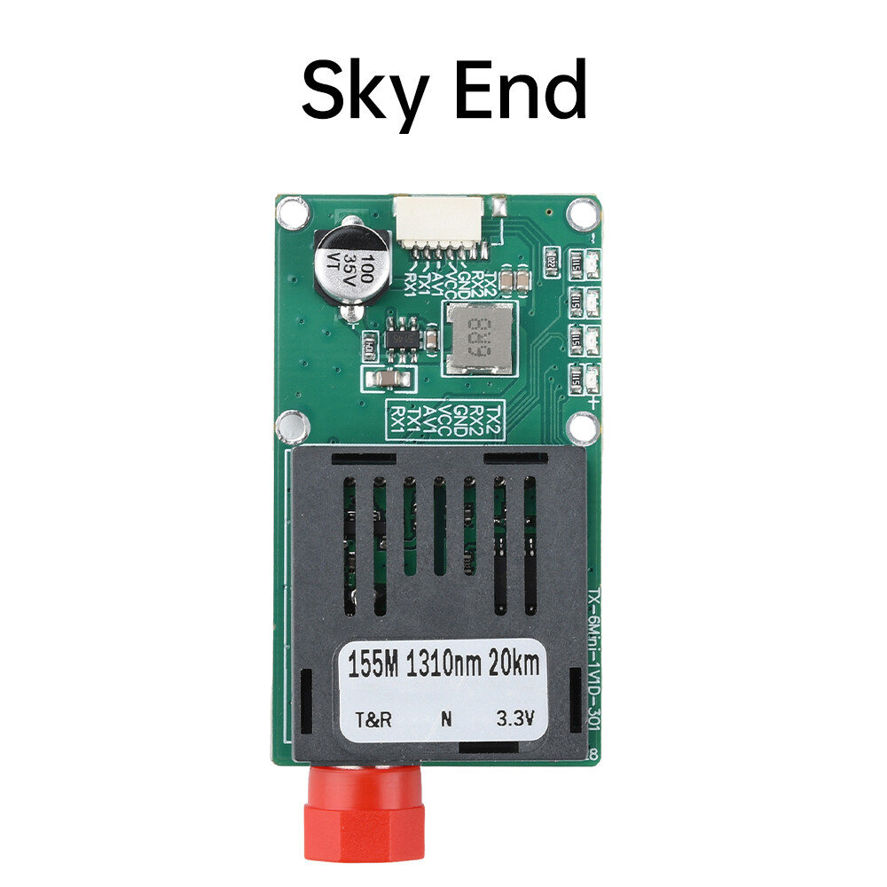 TTL Optical Transceiver Module TTL To Fiber Module For Drone RX/TX/AV/VCC/GND
