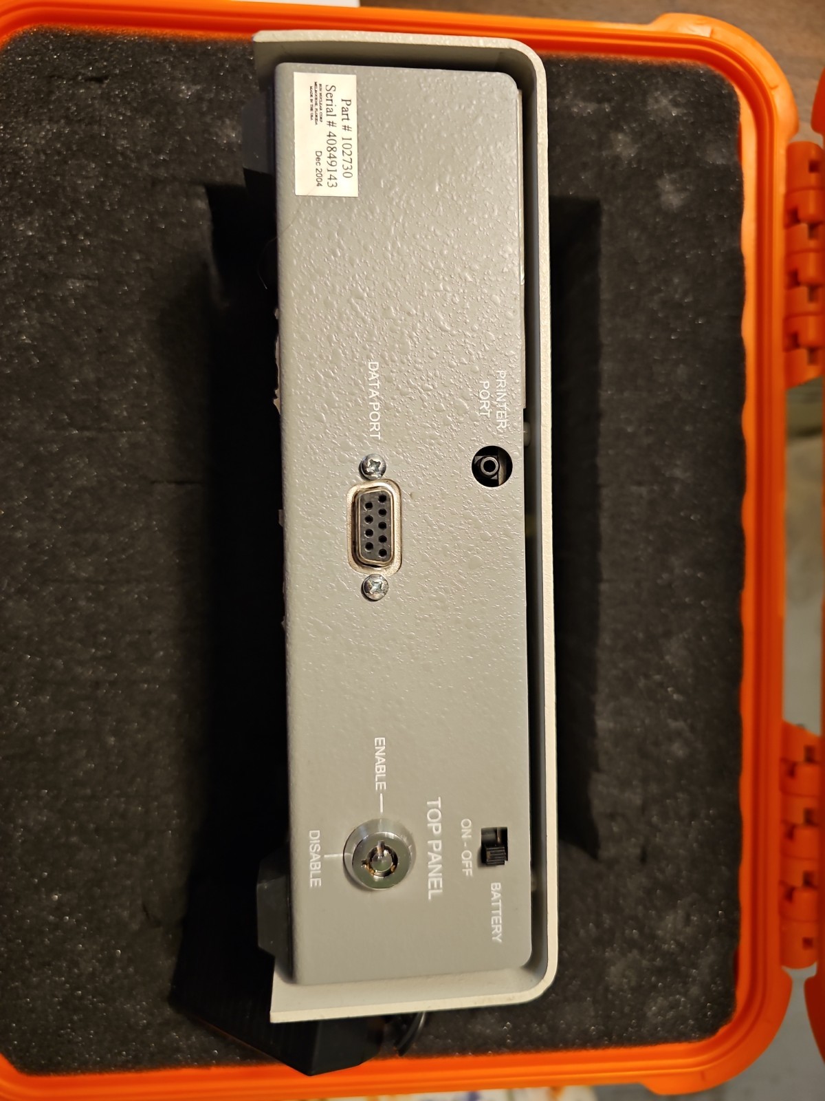 Sun Nuclear Professional Continuous Radon Monitor Model 1027