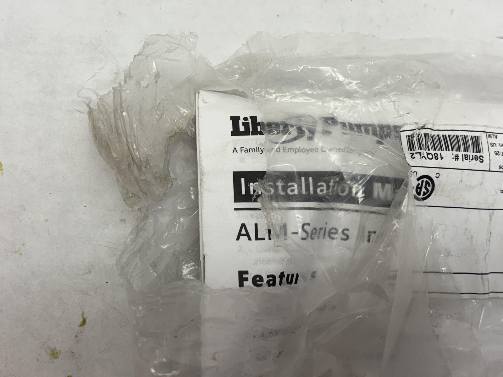 Liberty Pumps ALM-Series Pump Alarm Model 2458000 12VDC Alarm System USA NEW