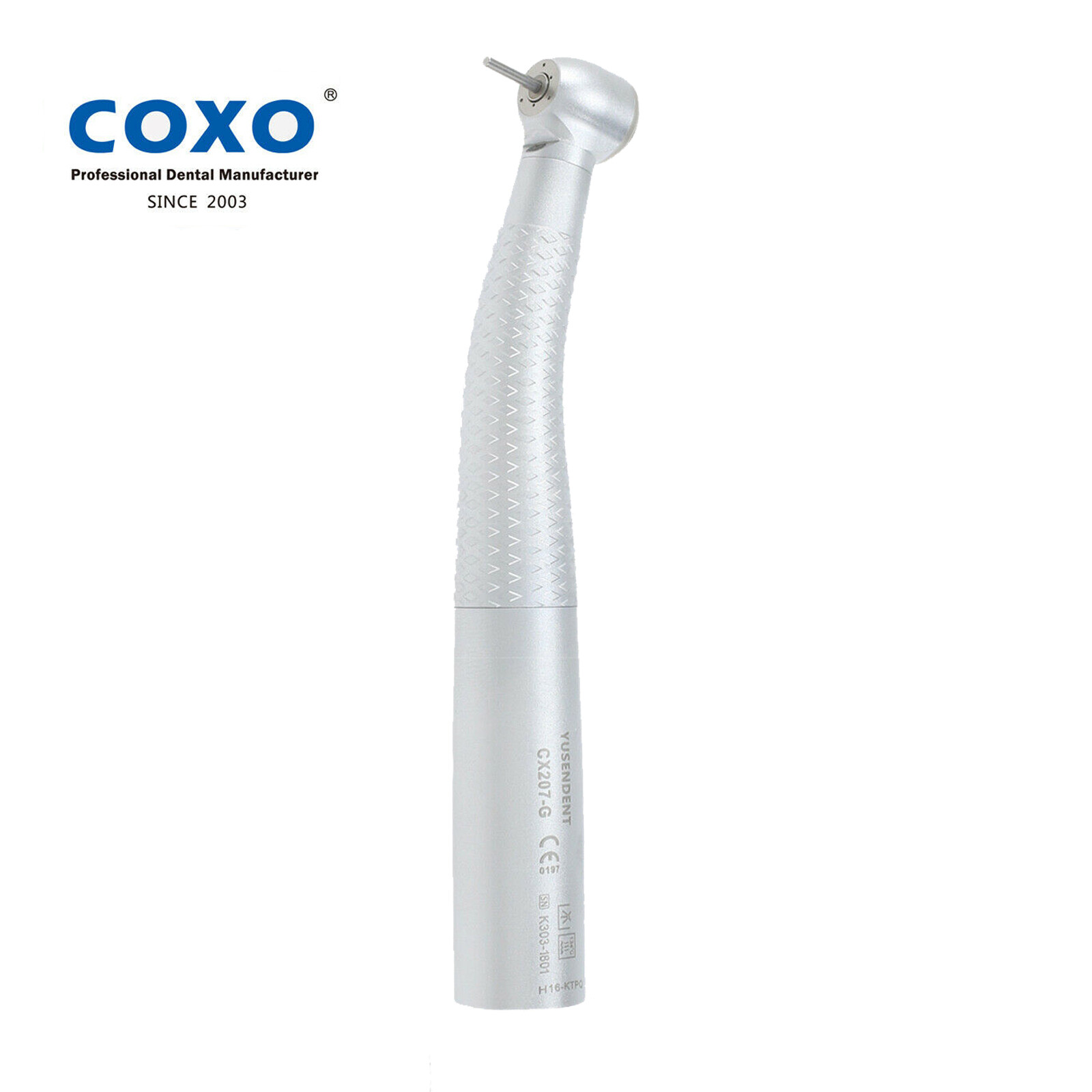 COXO YUSENDENT CX207-G Dental Fiber Optic LED High Speed Handpiece Air Turbine