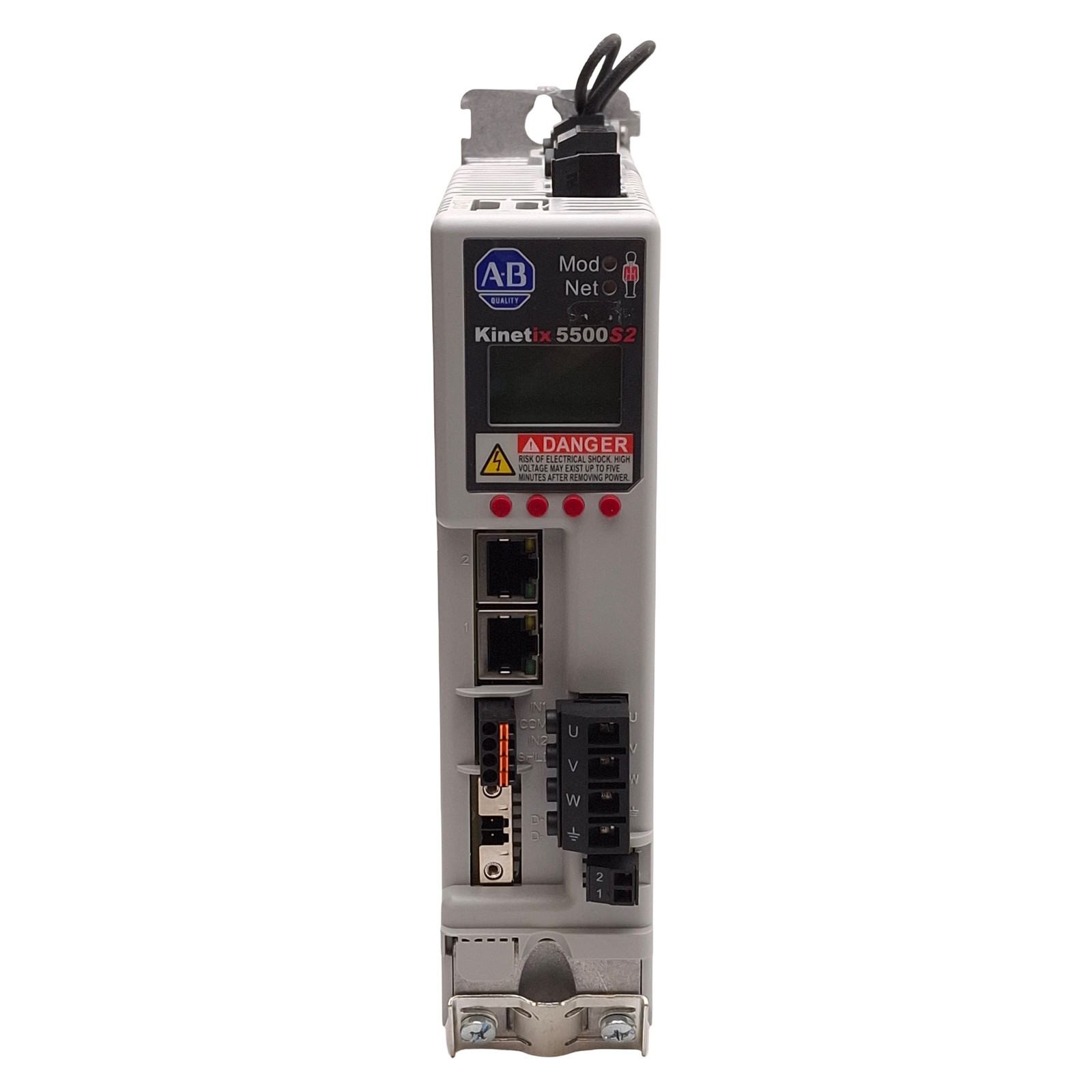 Allen Bradley 2198-H003-ERS2 Kinetix 5500S2 Servo Drive, 0.6kW, 3Ø 0-460VAC 1A
