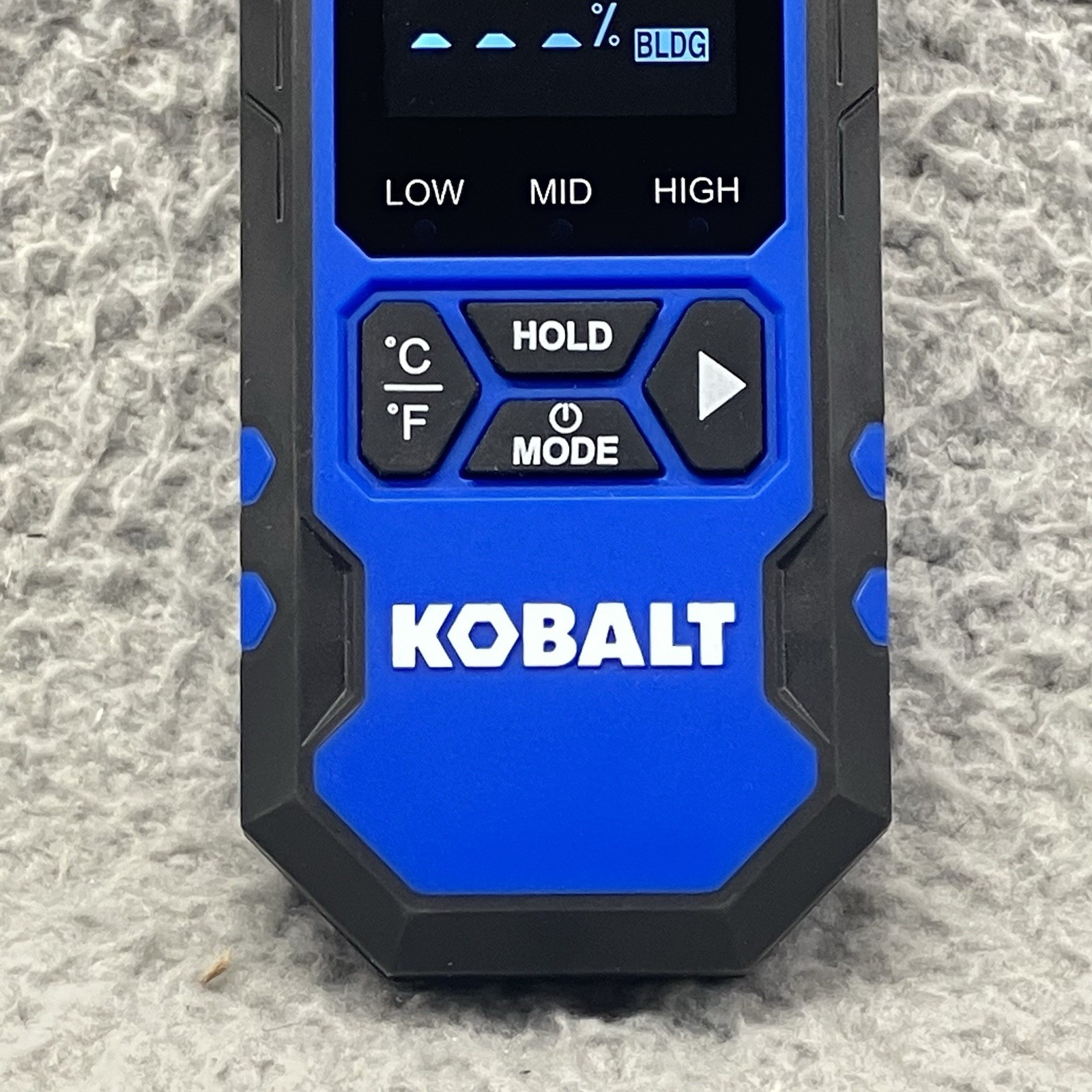 Kobalt Pin Type Digital Moisture Meter Moisture & Temperature Indicator Display