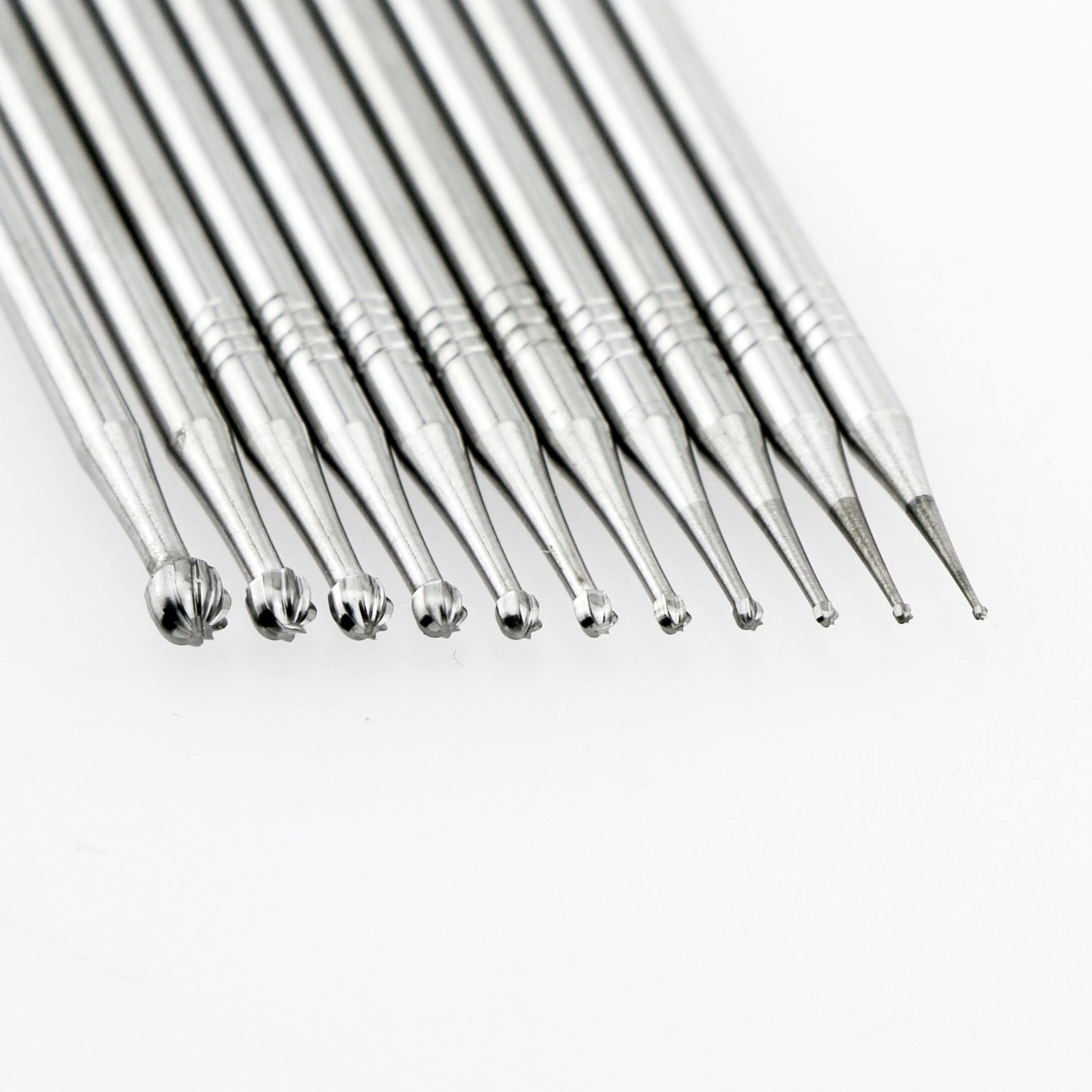 WAVE Dental Drill Bits Ball Round Head Tungsten Carbide Bur HP Series Dia.2.35mm