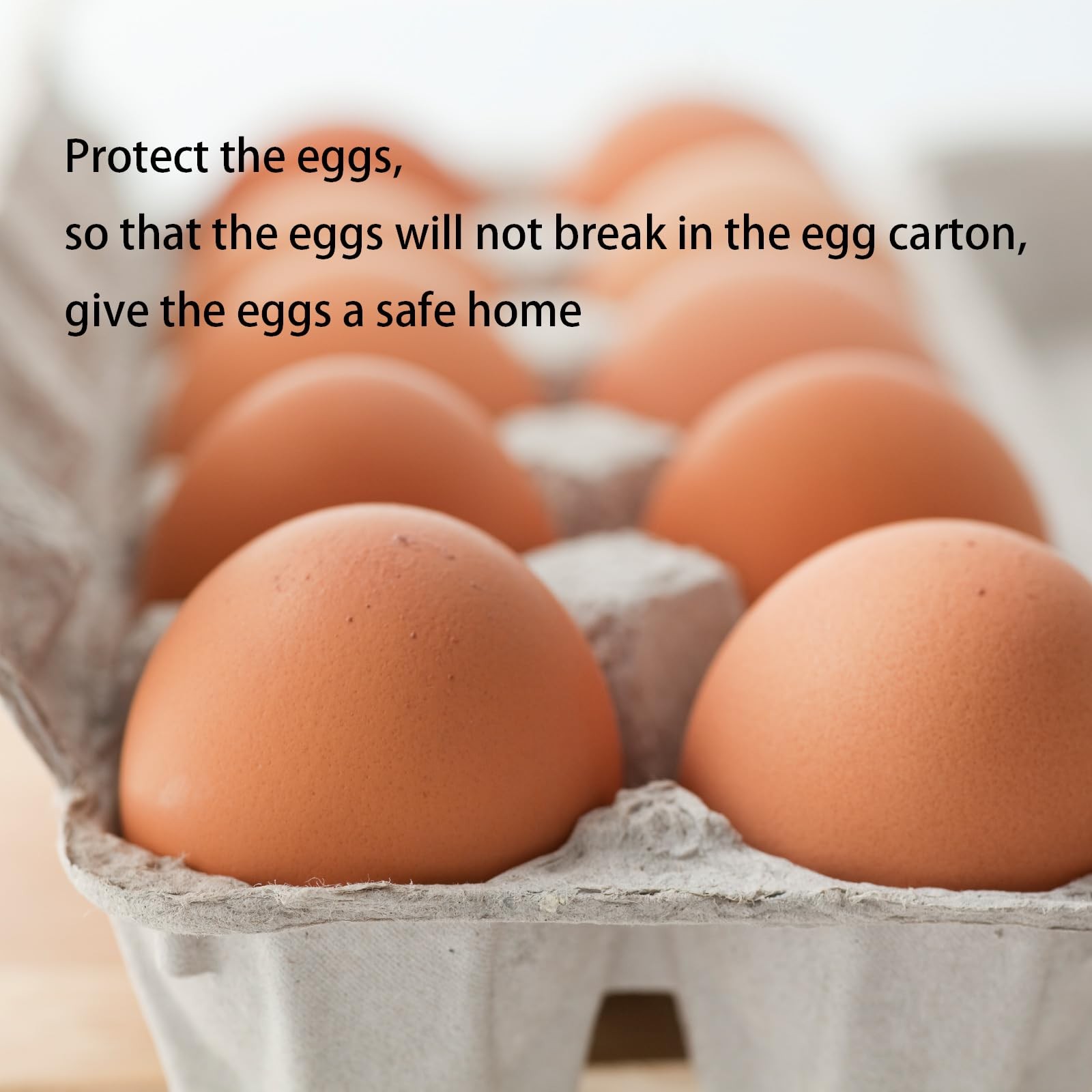 40 Pack Egg Cartons Cheap Bulk, 6 Count Egg Storage Containers Holder, Sturdy Na