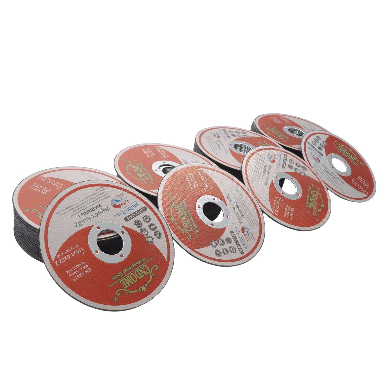 4.5″x0.040″x7/8″ 100 Pcs Cut-off Wheel – Metal & Stainless Steel Cutting Discs