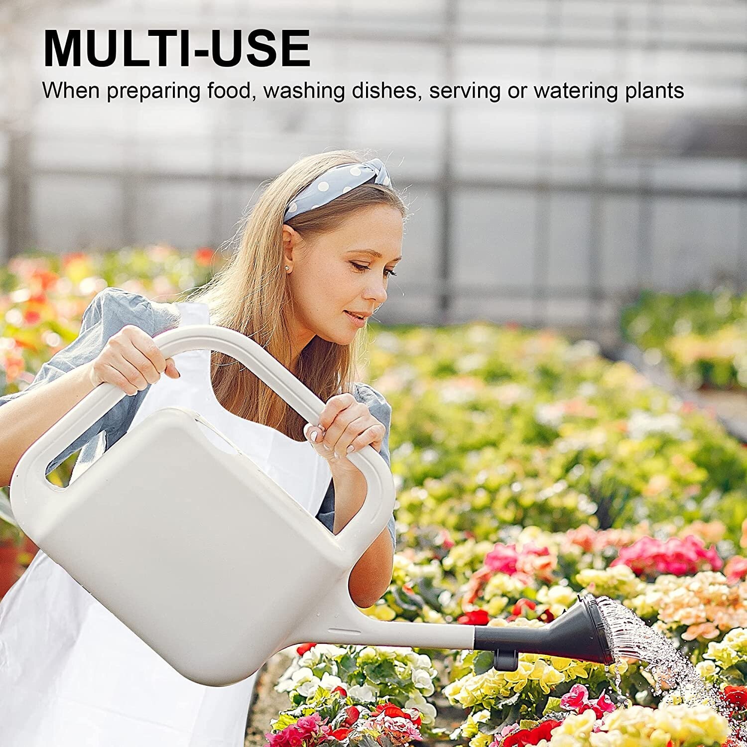 MT Products Disposable White Poly Apron 46″ x 28″ Heavy Weight – Pack of 25
