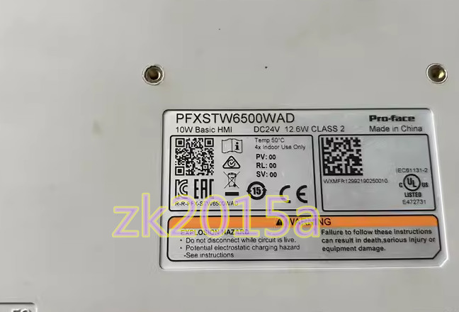 PFXSTW6500WAD fast ship by DHL OR EMS