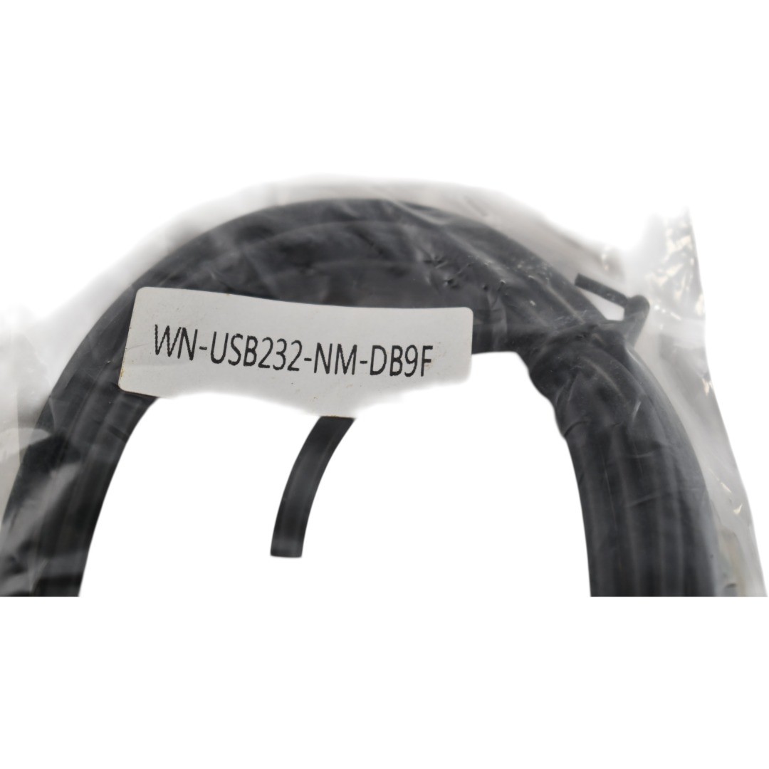 NEW Wirenest WN USB232 NM DB9F FTDI USB to Null Modem Serial Adapter 6ft