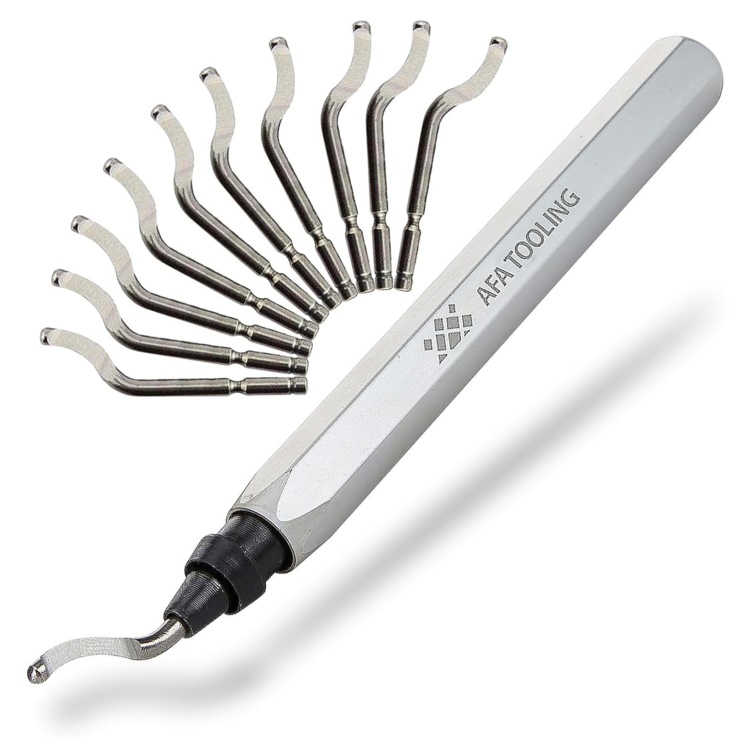 Deburring Tool with 11 M2 HSS Blades for Metal Plastic PVC Copper 3D Printing