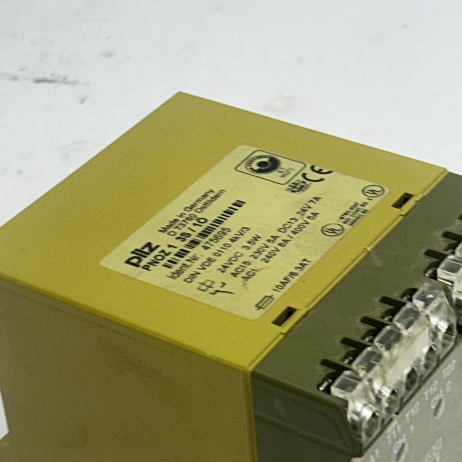 Pilz PNOZ 1 3S/10 Safety Relay 24vdc