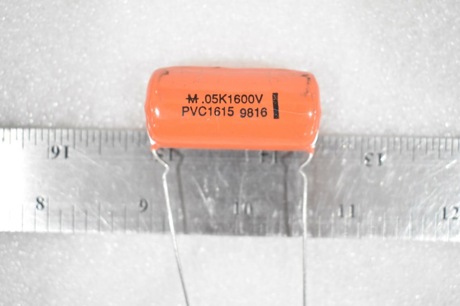 CORNELL DUBILIER PVC1615 FILM CAPACITORS 0.05uF 1600V ( LOT OF 4 )