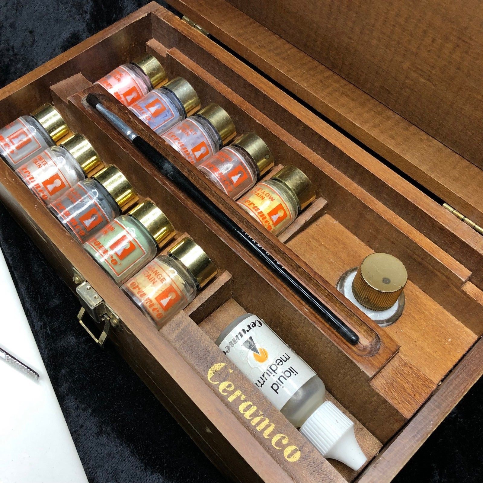 RARE! VINTAGE, DENTAL HISTORY! Ceramco Kit. Enamel Porcelain Powders MUST SEE!
