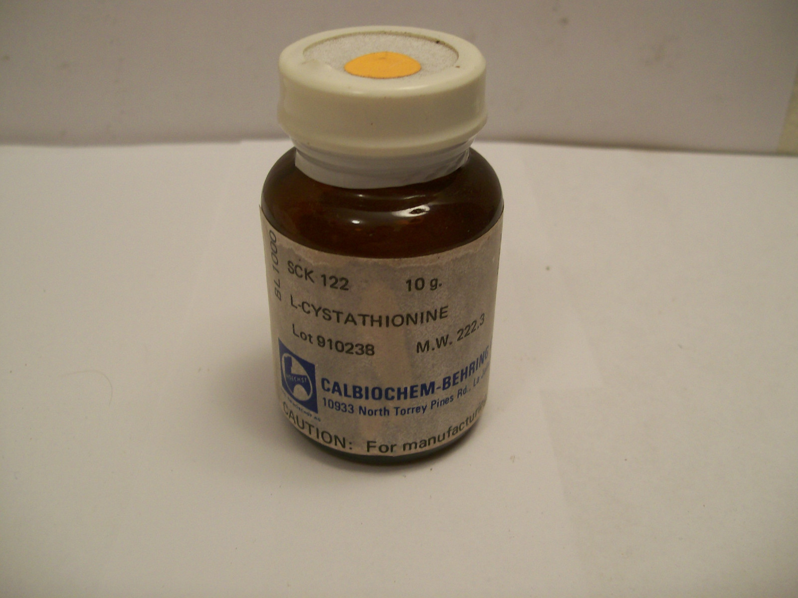 Cystathionine, Mixed Isomers, 10 grams (sealed)