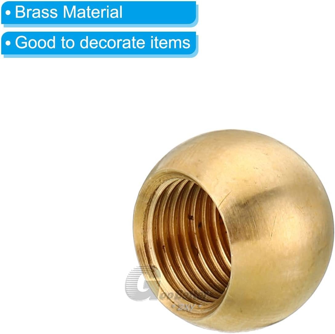 Brass Ball Bearing Ø 6 mm – Ø 25 mm With Threaded M3 M4 M5 M6 M8 M10 M12
