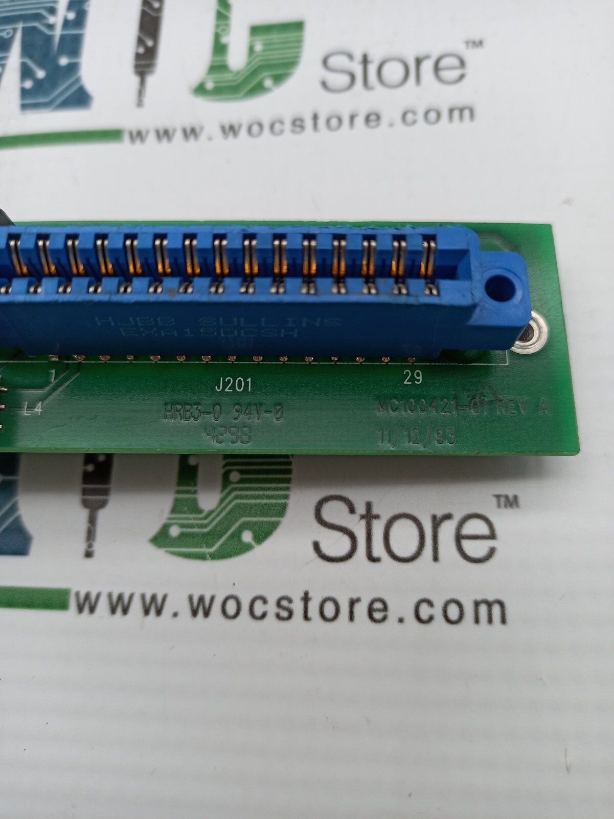 CB100421-01 MC100421-01 WESTRONICS RS232-C/20MA TRANSITION PCB CIRCUIT BOARD