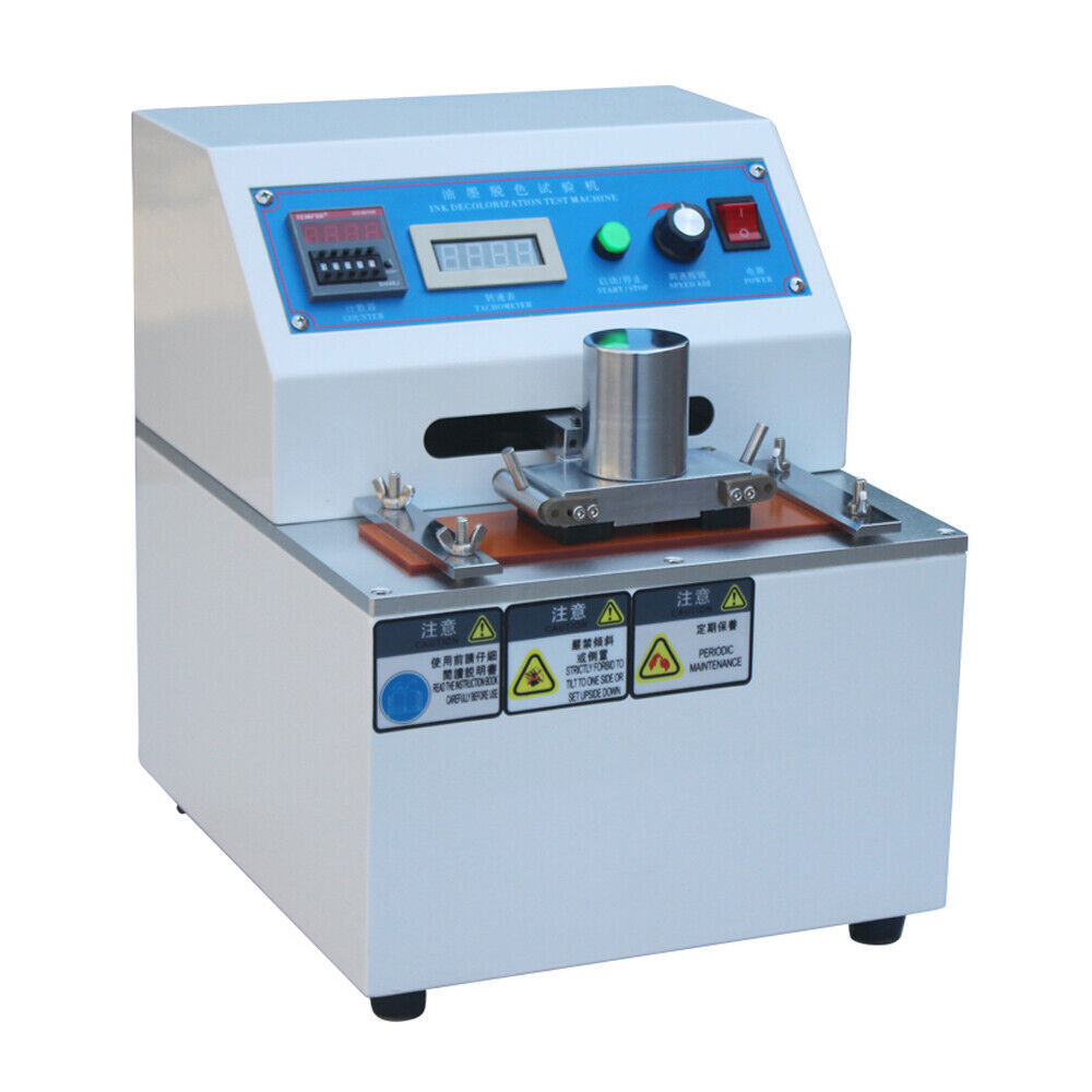 Printing Ink Decolorization Tester Paint Abraser Friction Test Machine