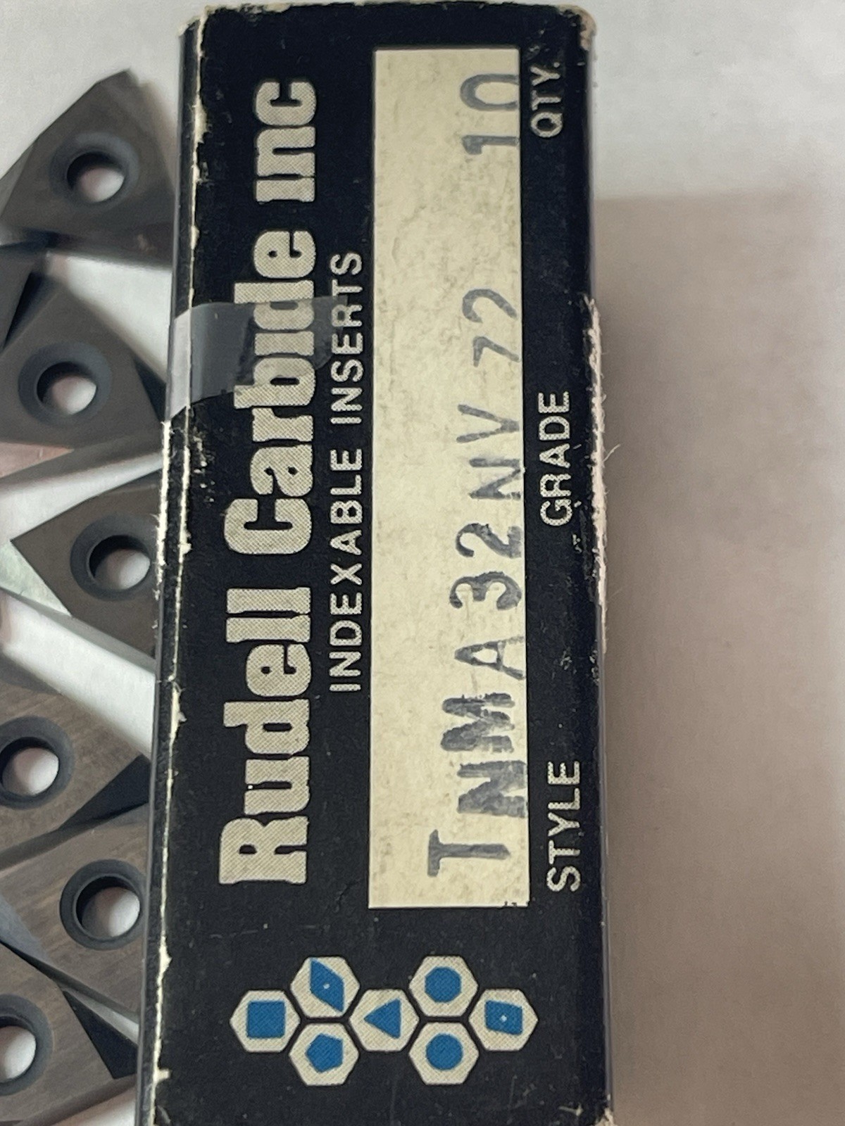 Rudell Carbide Threading Inserts TNMA 32NV Z2 Qty.10(26MY647)