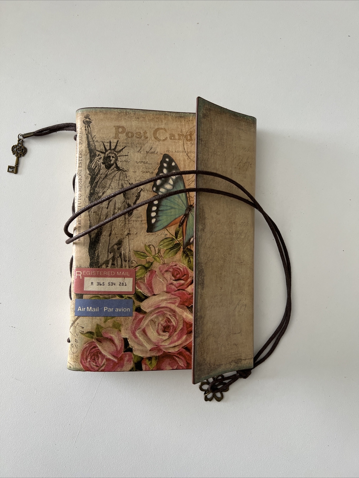 Leather Writing Journal Notebook, MALEDEN Vintage Traveler