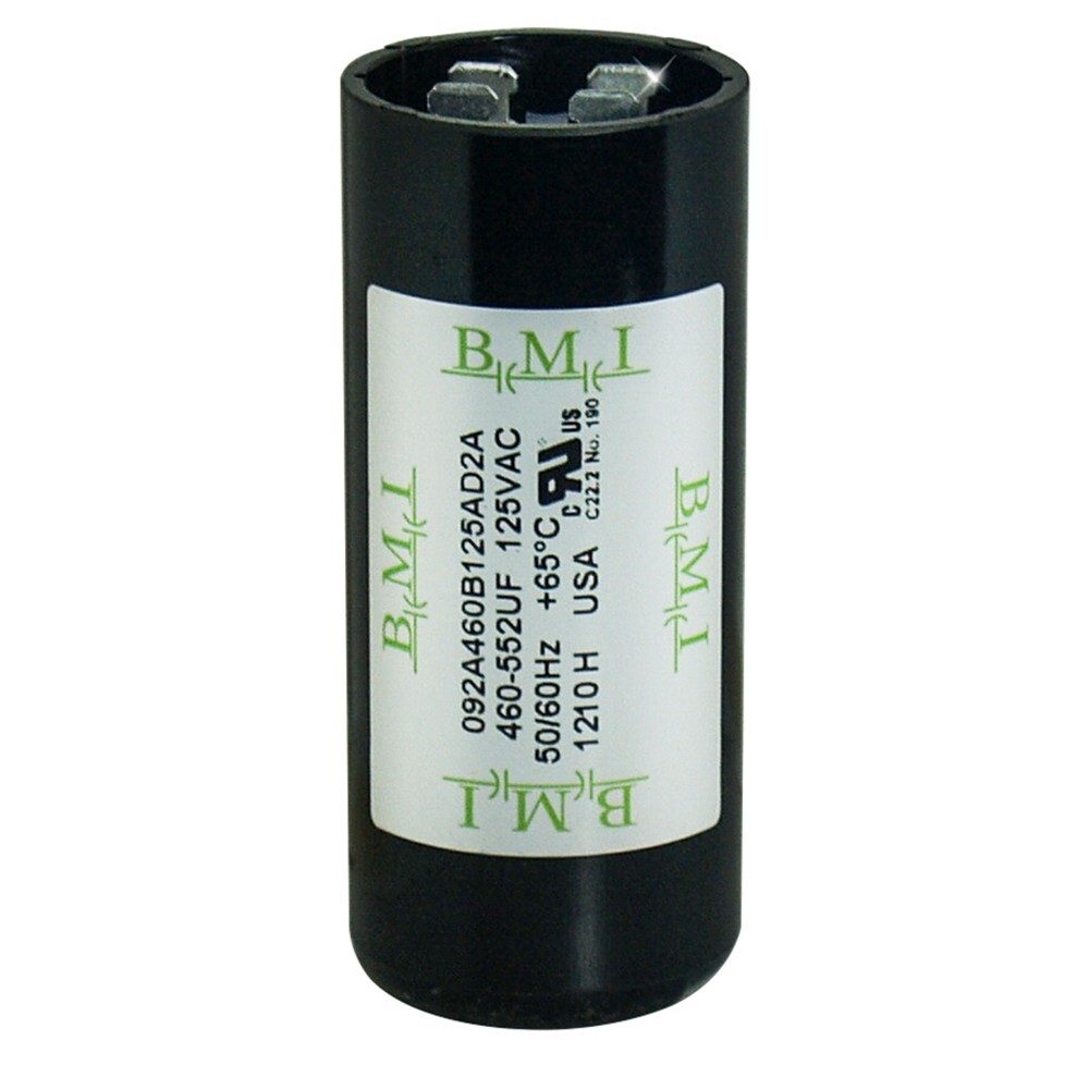BMI 460-552 uF/MFD 110/125V 50/60Hz Start Capacitor Replaces A-35406-506X