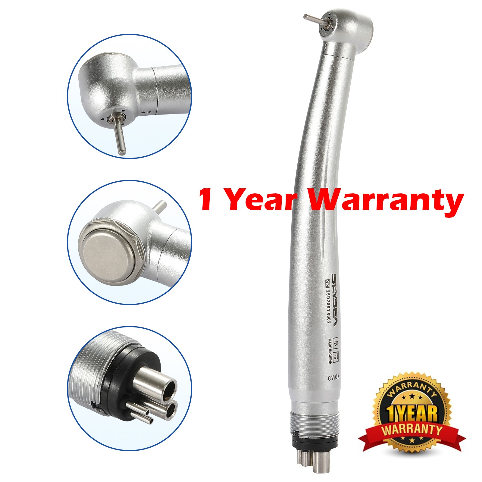 Dental High Speed Handpiece 4 Hole 2 Holes Push Button Turbine STNABM