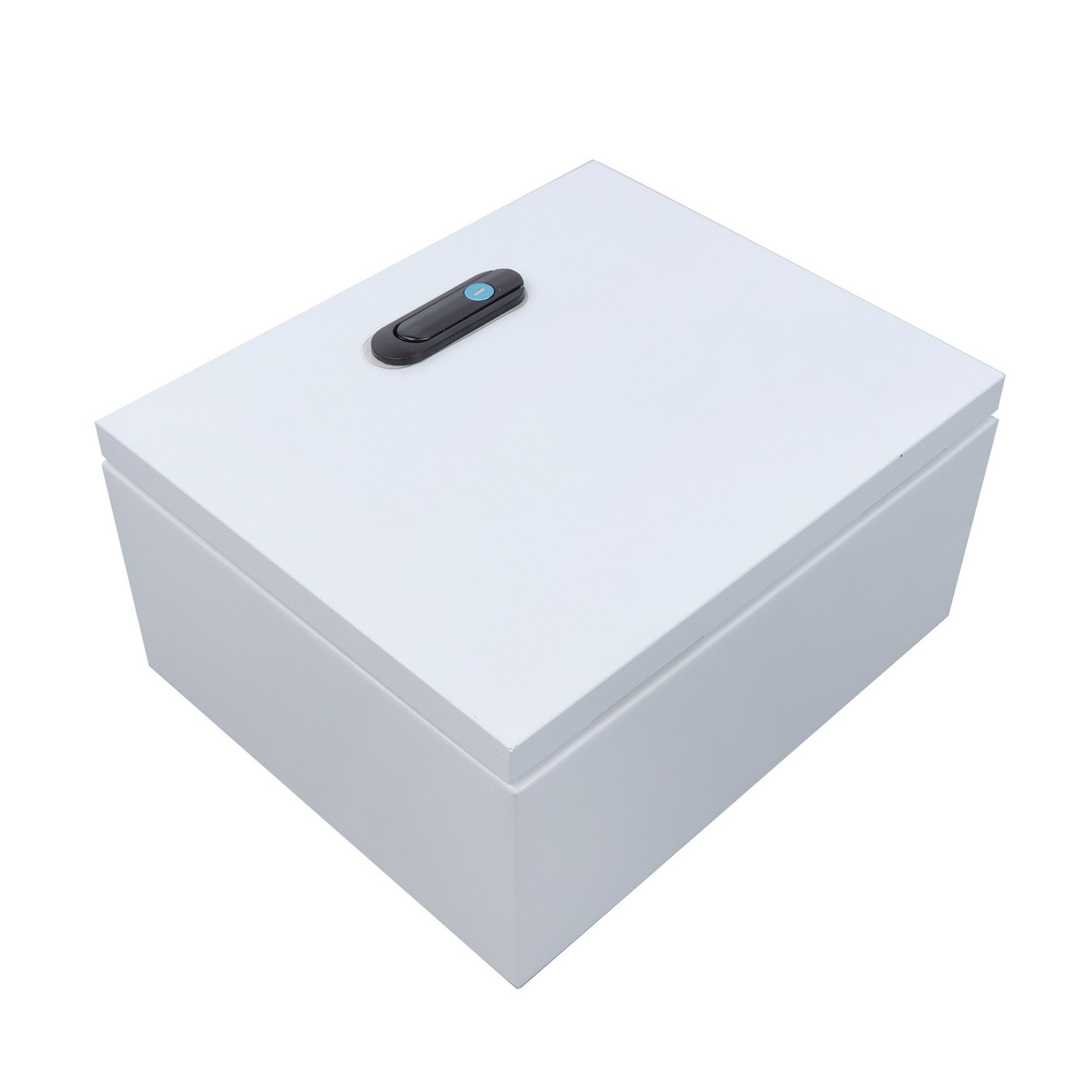 NEMA 4X Steel Electrical Box, IP66 Waterproof Lockable w/Mounting Plate12x10x6″