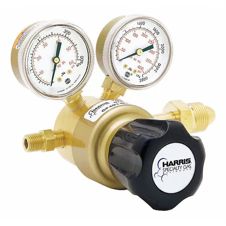 Harris Kh1113 Specialty Gas Regulator, Hydrogen, Methane, Single Stage,