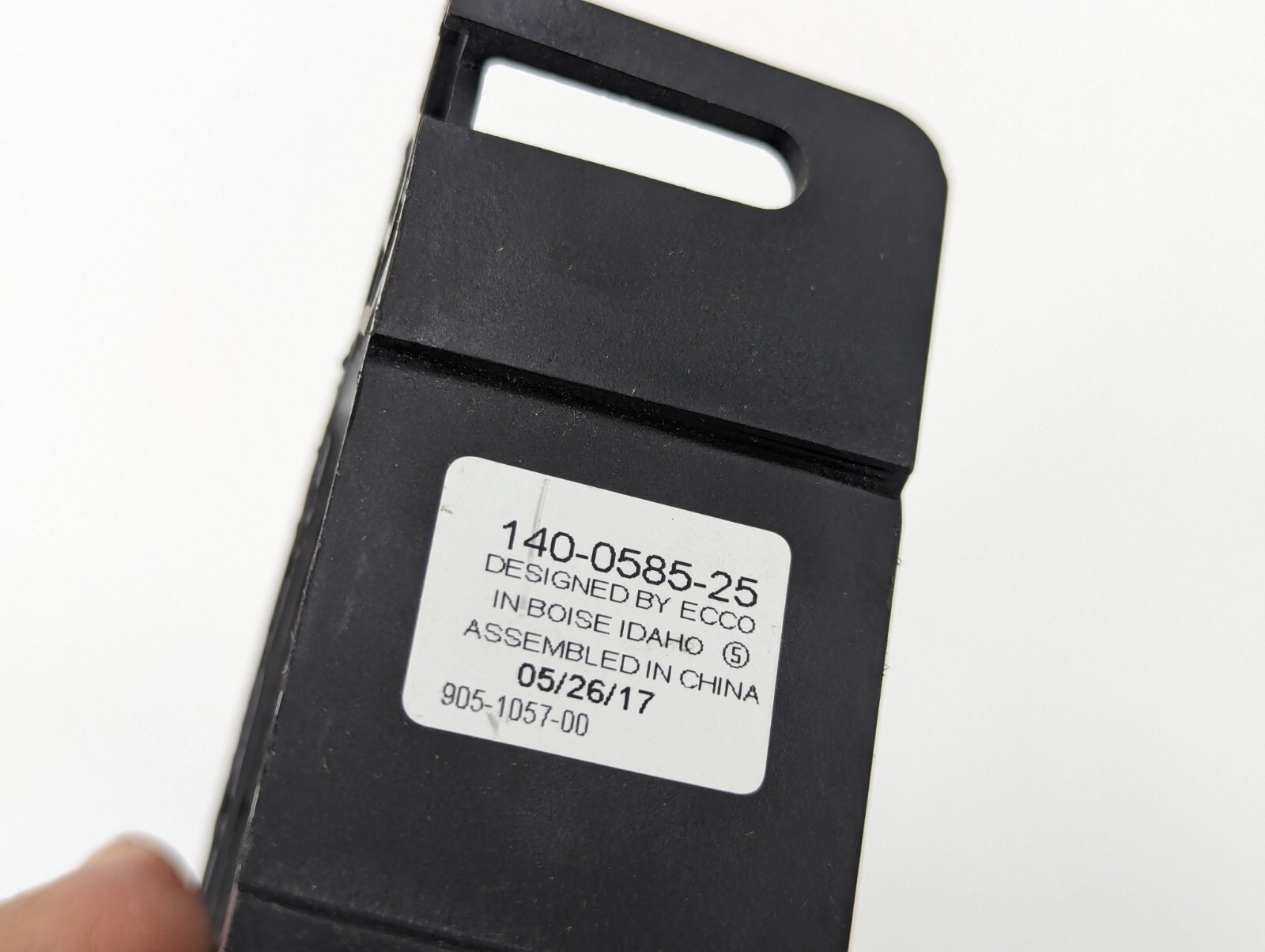 ECCO Model 585 Backup Alarm 97dB 12-48V DC 10R-05 8726 140-0585-25