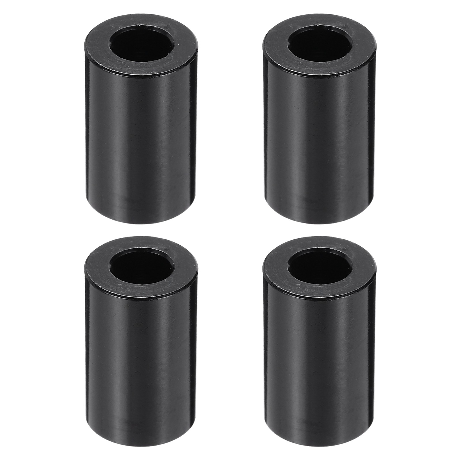 Aluminium Spacer, M5 3/16″ ID x 3/8″ OD x 5/8″ L, (Pack of 4)
