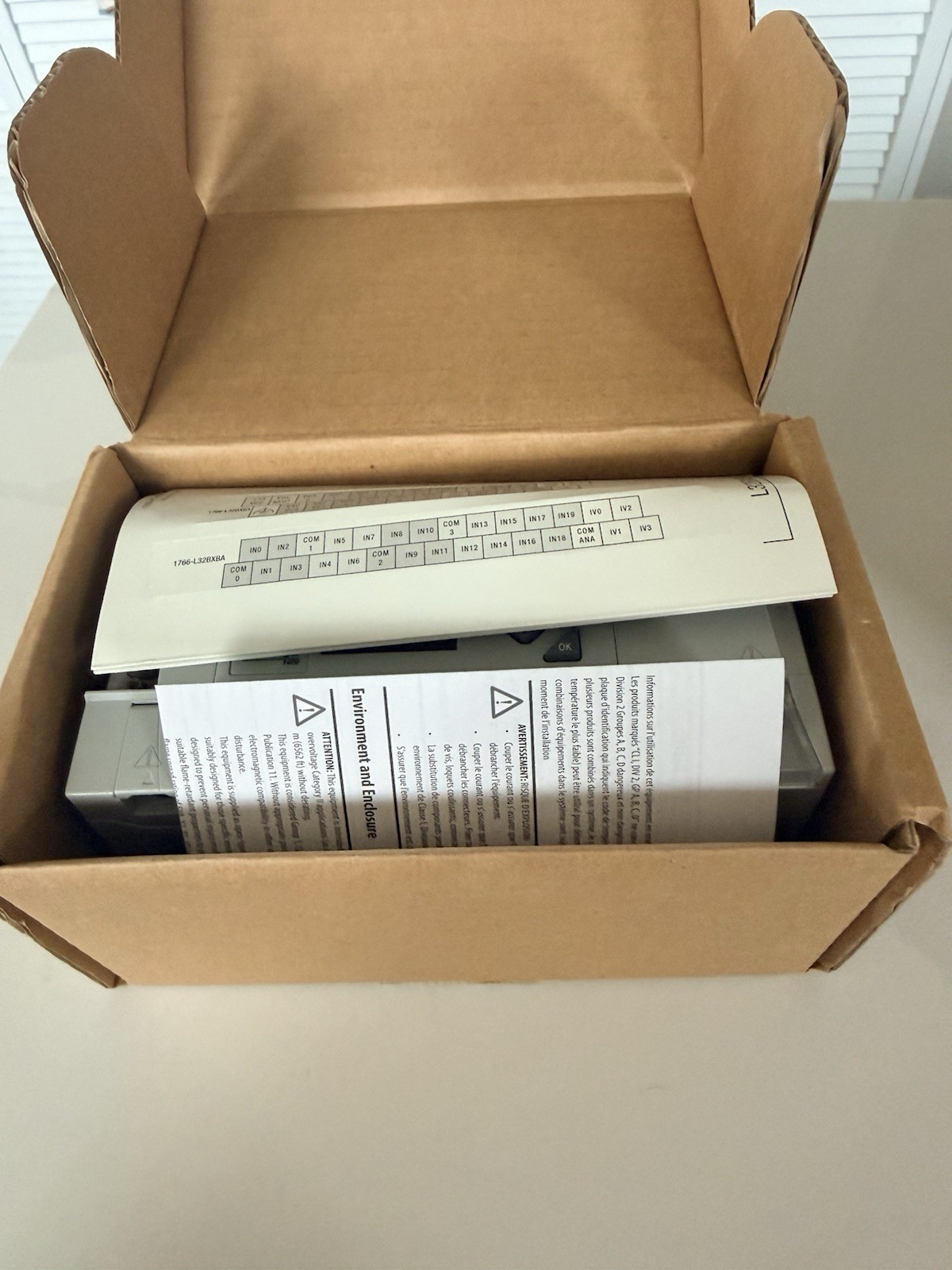 Surplus Allen Bradley 1766-L32BWA SER B MicroLogix 1400 32 Point Controller