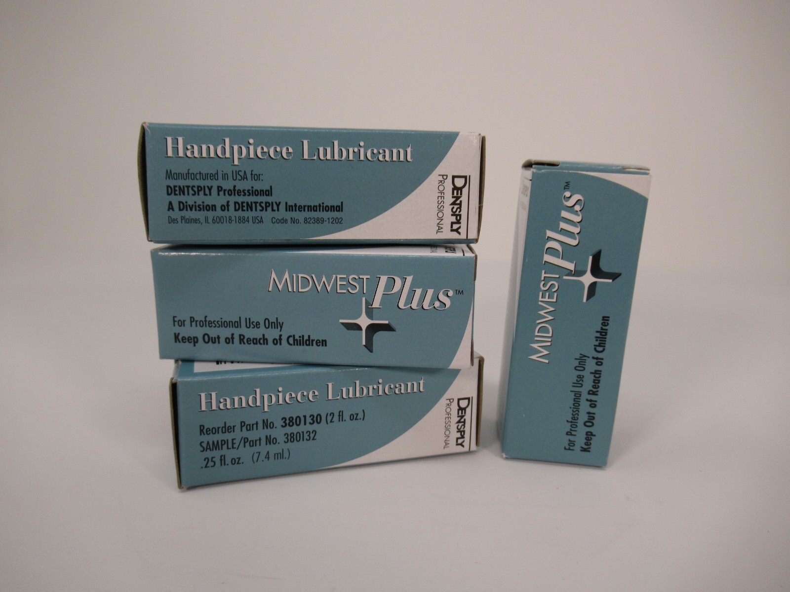 Dental Handpiece Lubricant Drop – Qty 4 Sample Bottles 0.25 fl oz – Midwest Plus
